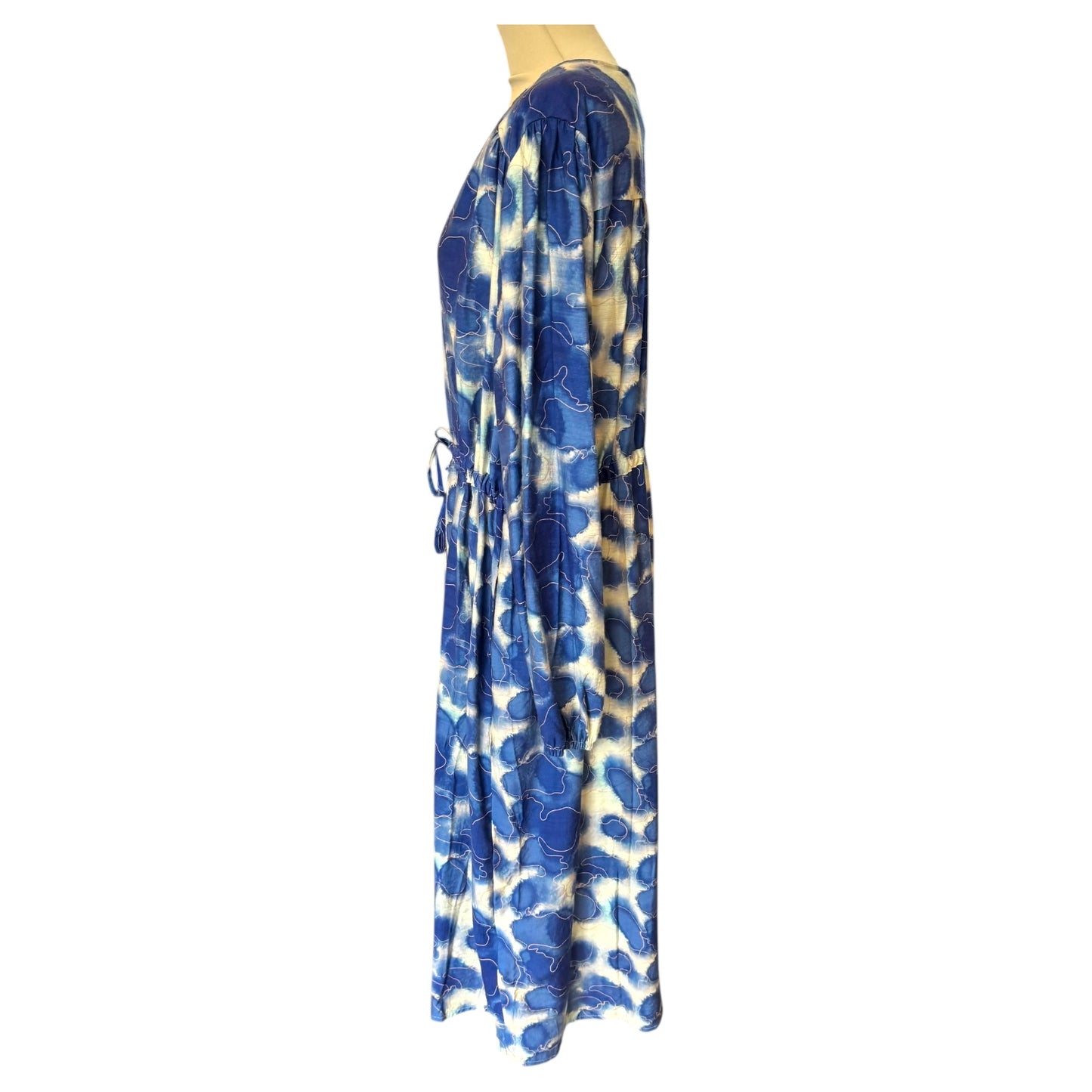 Simple Wish Ariana Blue Pattern Dress - 18/20