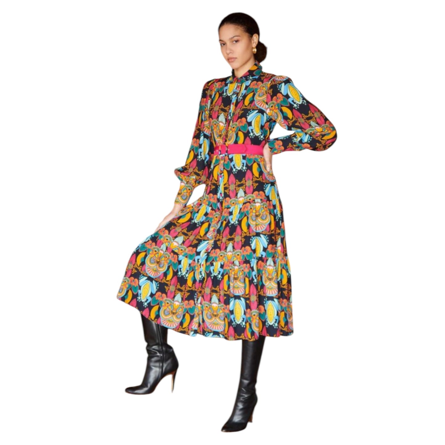Paolita 'Ismini Two Tier Ruffled' Dress - 12 - NEW