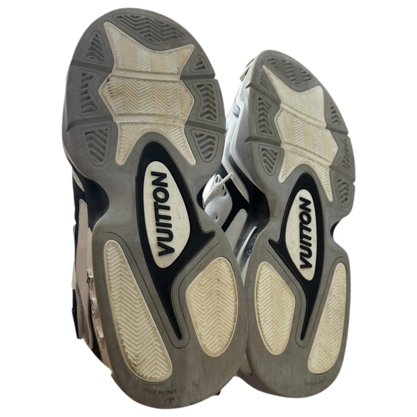 Louis Vuitton LV Trainer 2 Sneakers 'White Black Grey' - 7