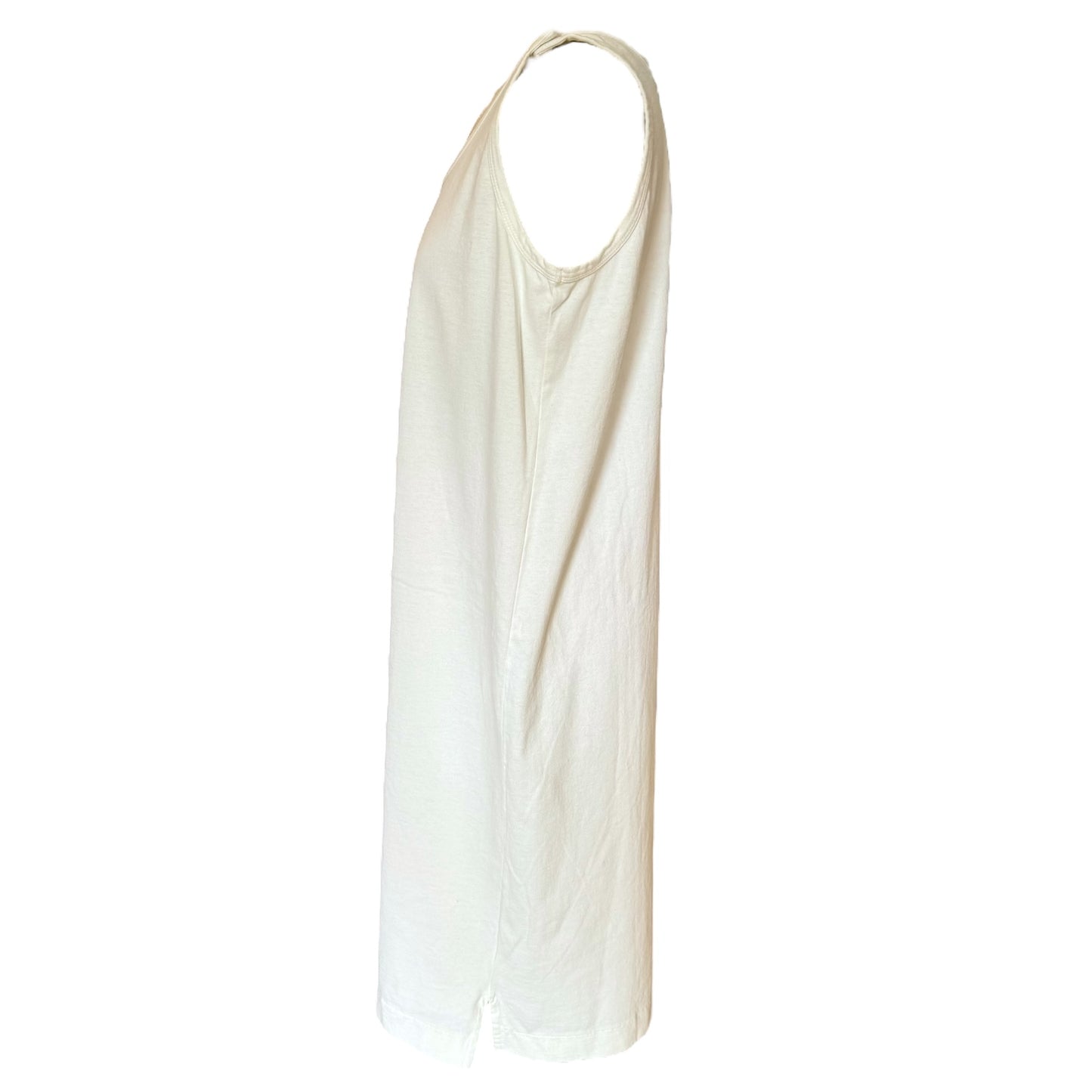 Margaret Howell White Cotton Dress - 12/14 - NEW