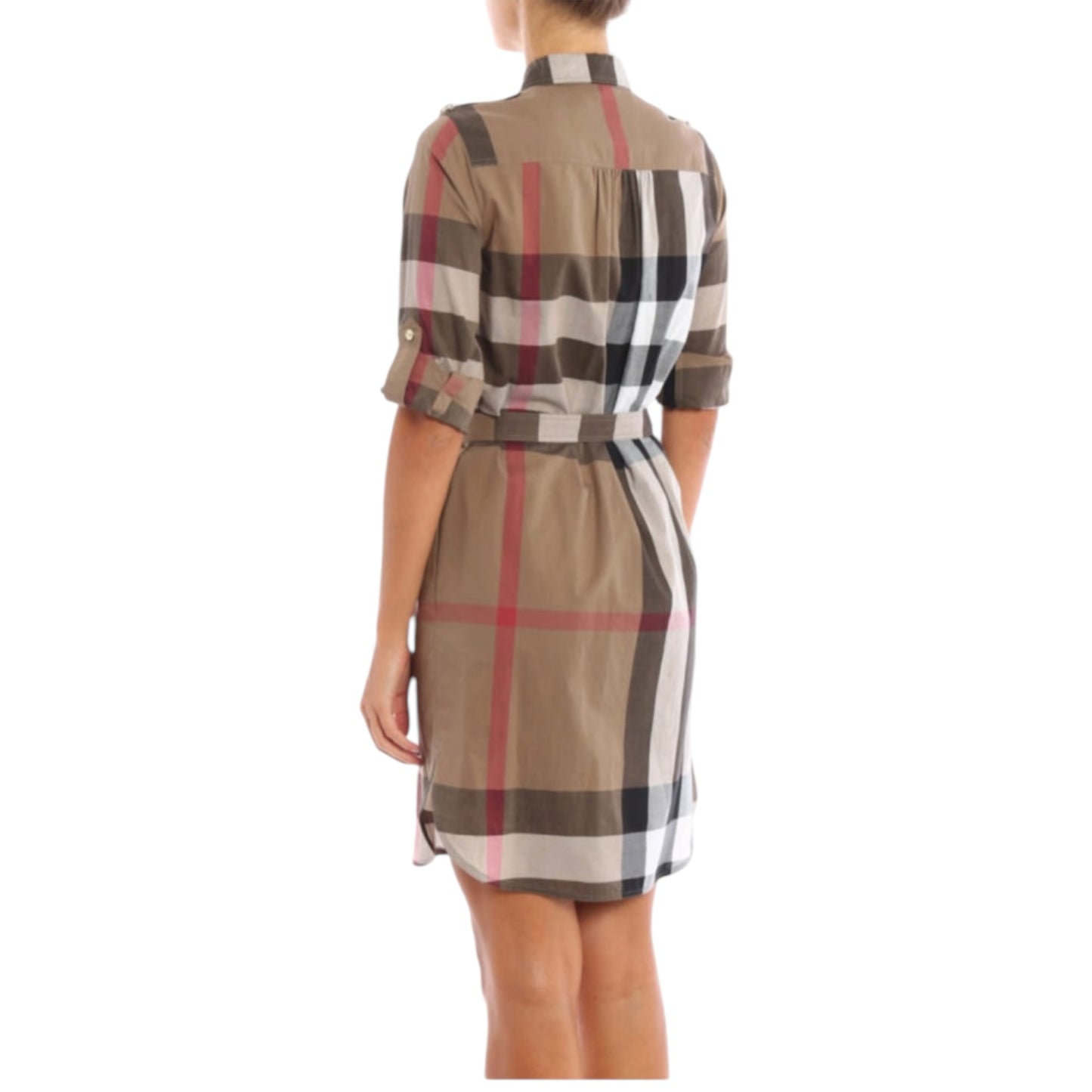 Burberry Nova Check Shirt Dress - 12