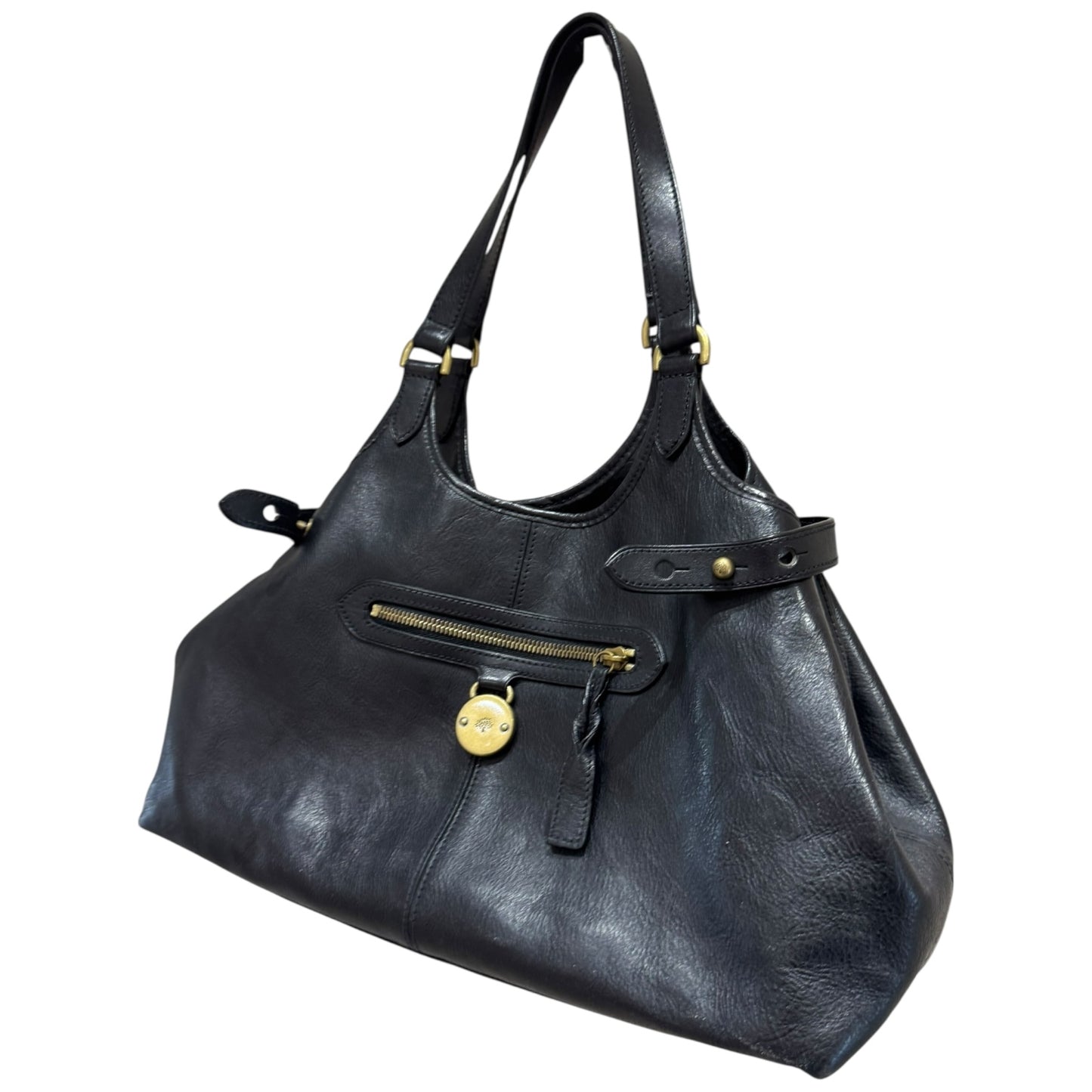 Mulberry Black Somerset Hobo Tote Bag