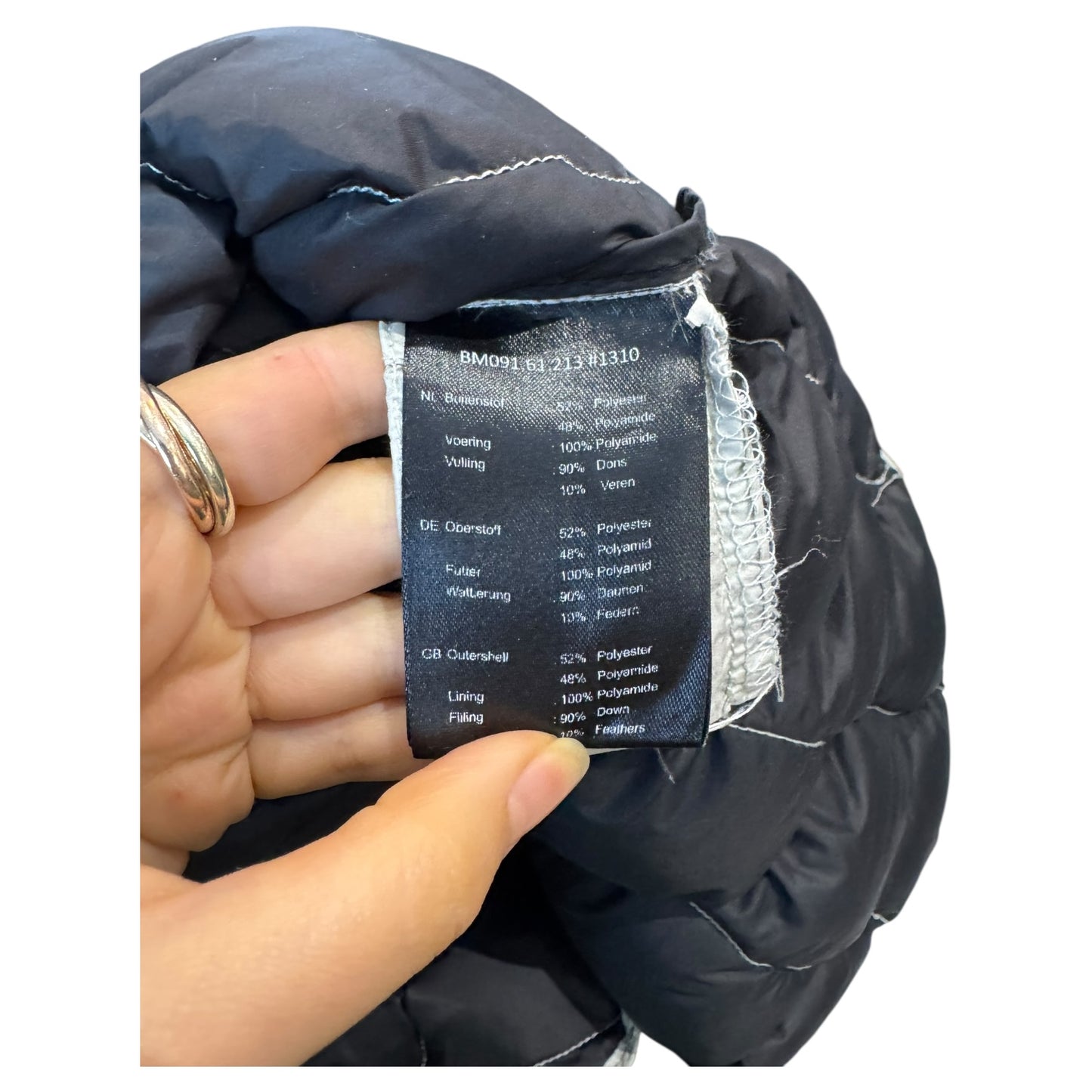 Beaumont Light Grey Puffer Coat - 10