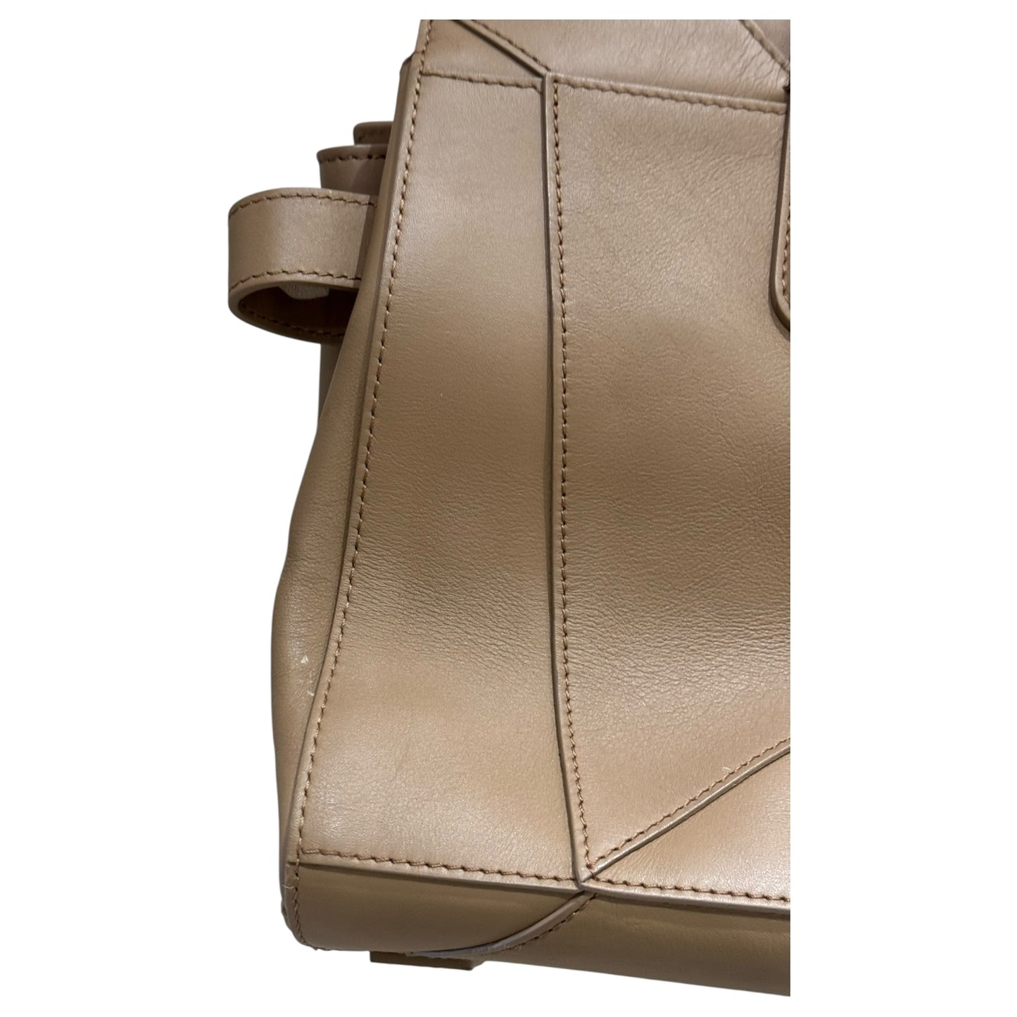 Max Mara Camel Leather Monopolis Bag