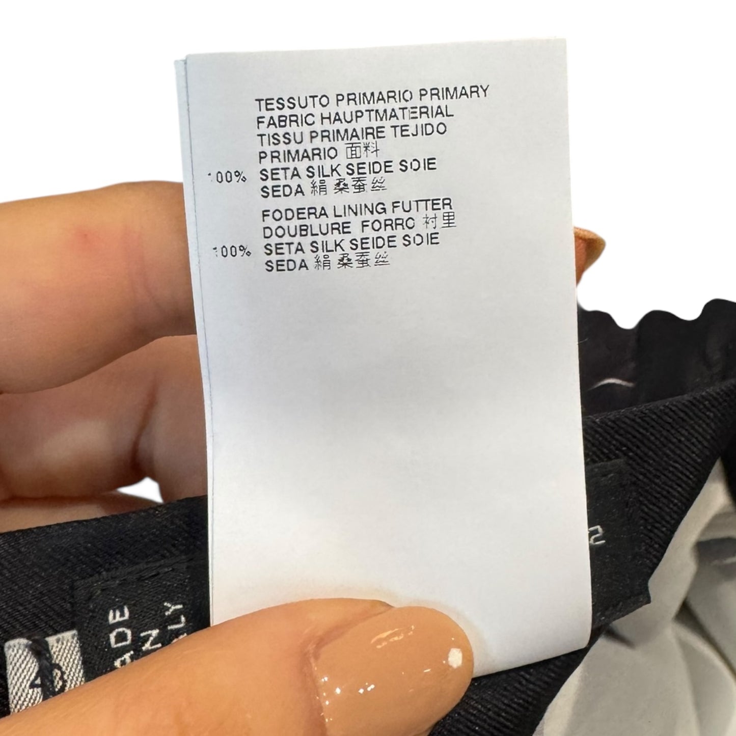 Dsquared Stripe Silk Skirt - 8/10