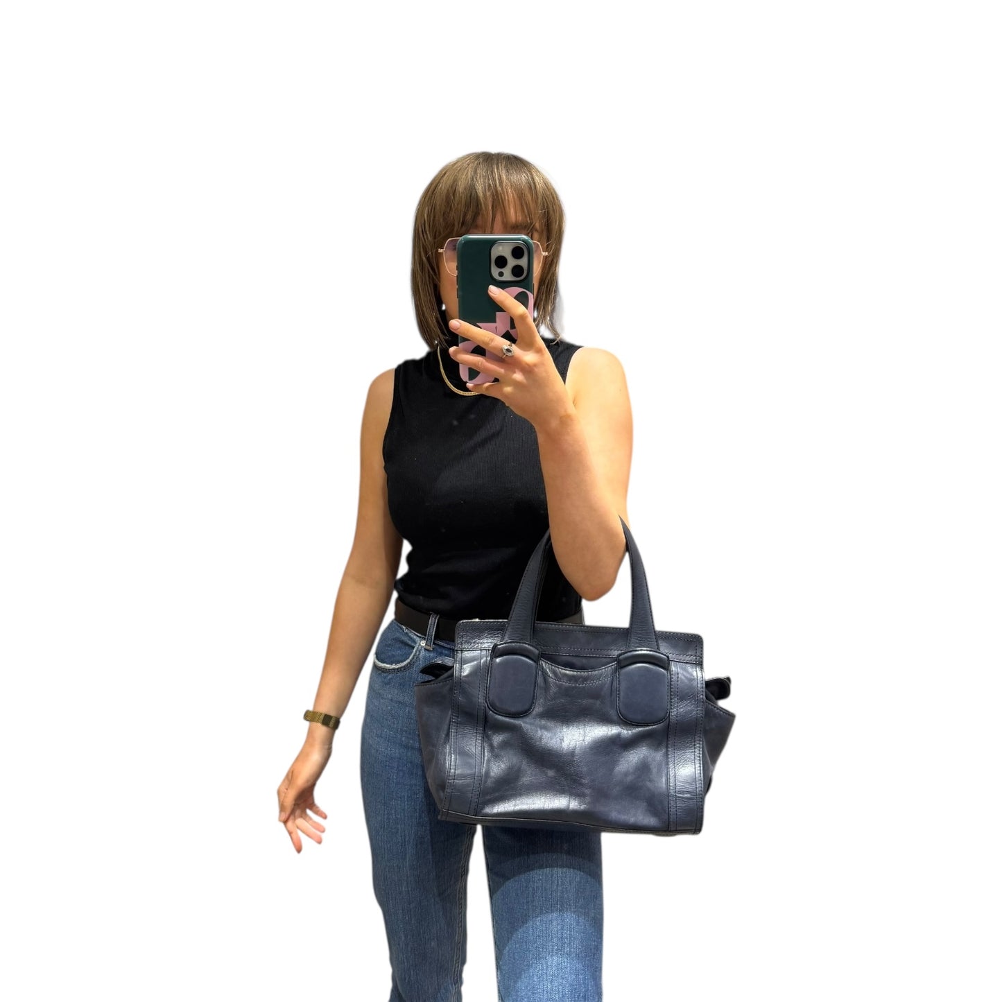 Weekend Max Mara Navy Bag