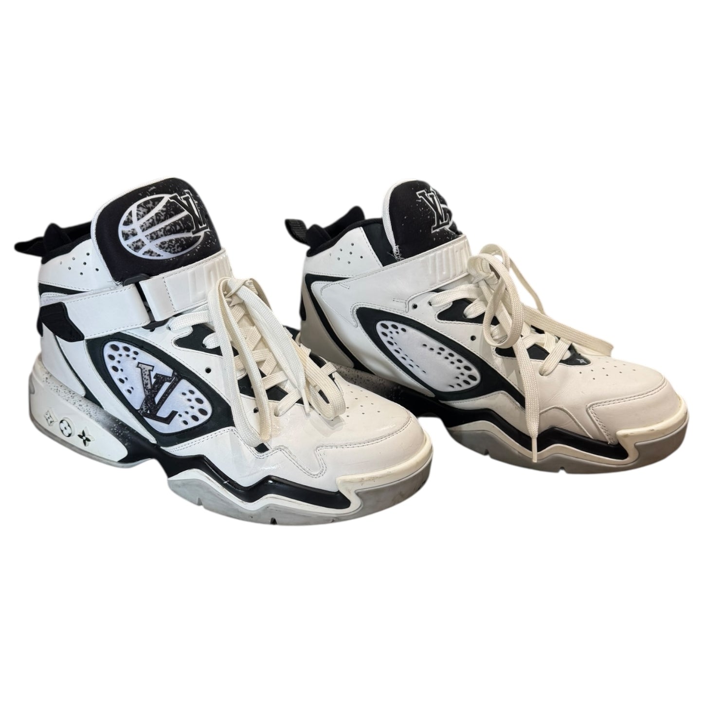 Louis Vuitton LV Trainer 2 Sneakers 'White Black Grey' - 7