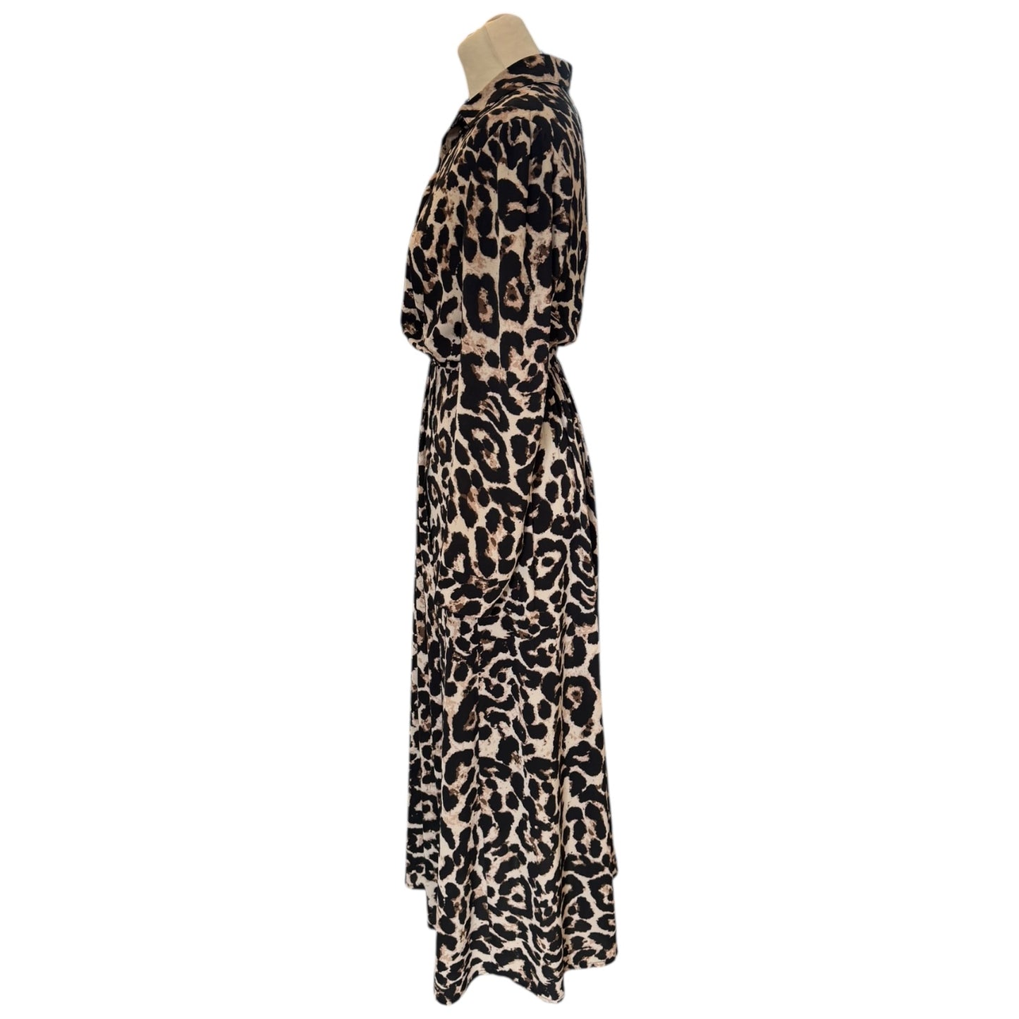 Baum und Pferdgarten Alham Leopard Print Midi Dress - 10