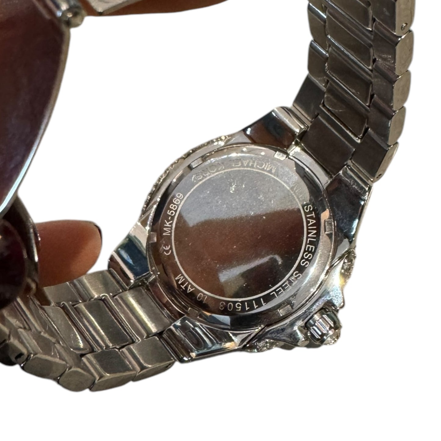 Michael Kors Silver Camille Glitz Watch