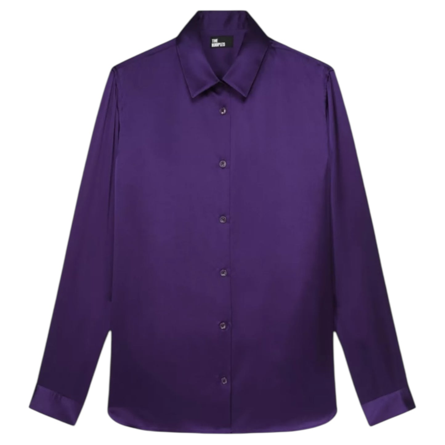 The Kooples Purple Silk Shirt - 10