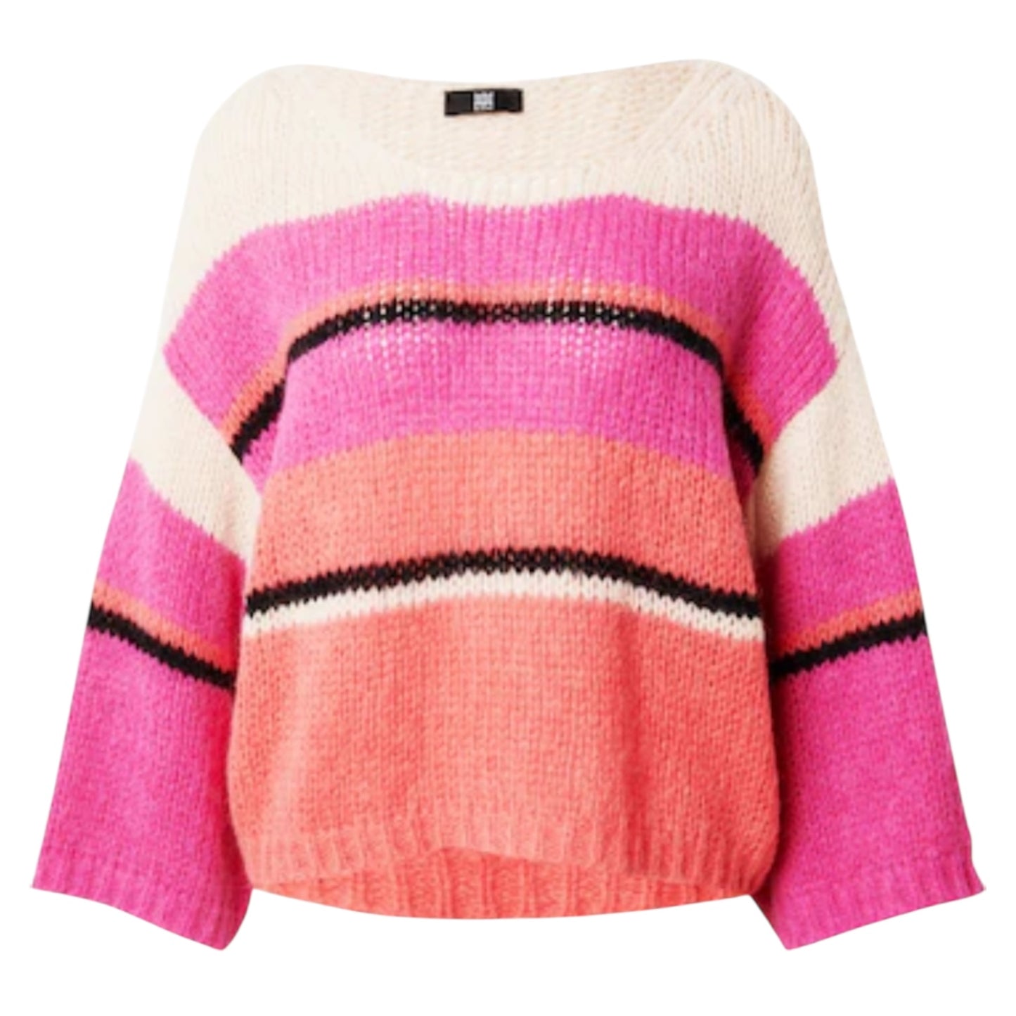 Riani Pink Stripe Jumper - 12