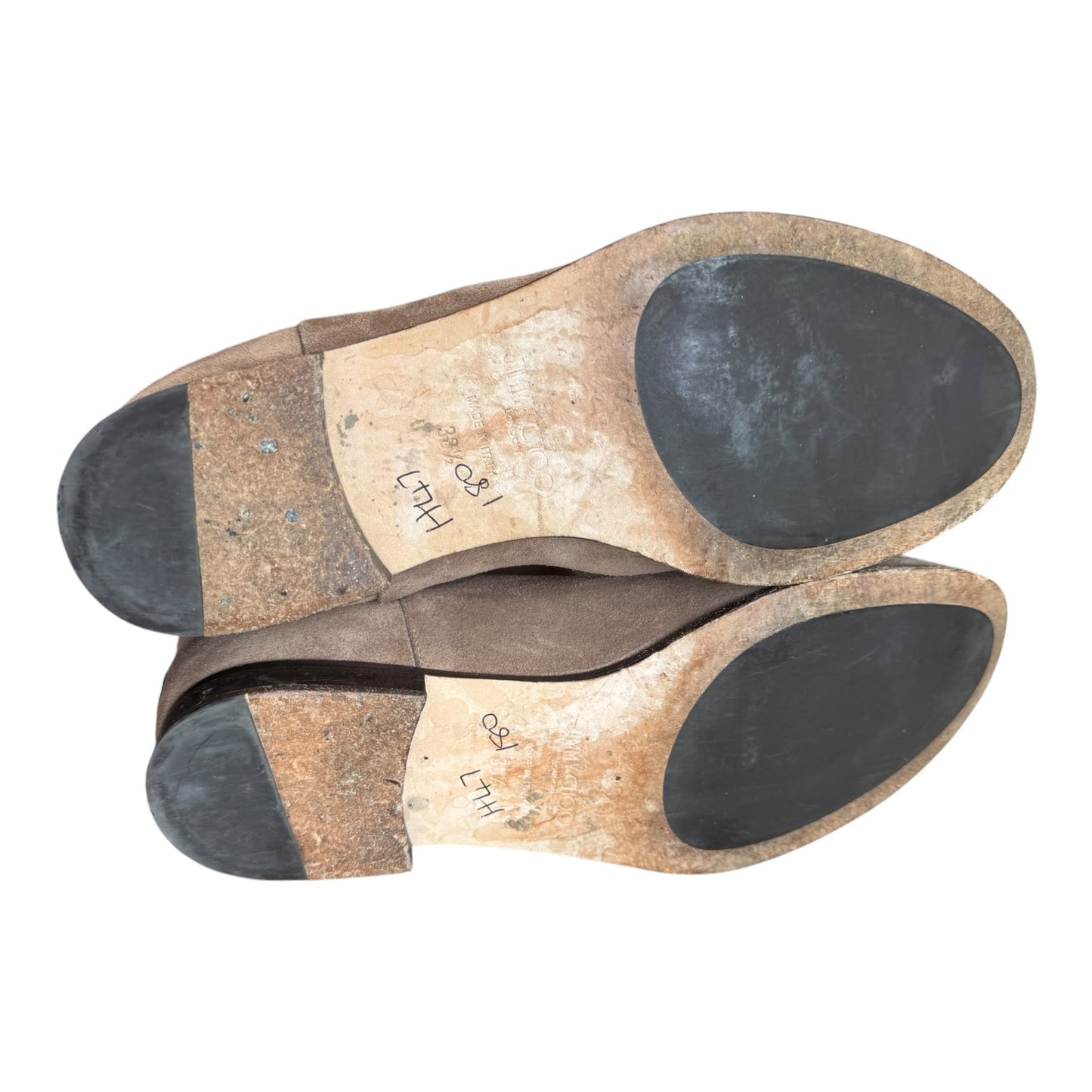 Jimmy Choo Marco Flat Suede Ankle Boots - 38.5/5.5
