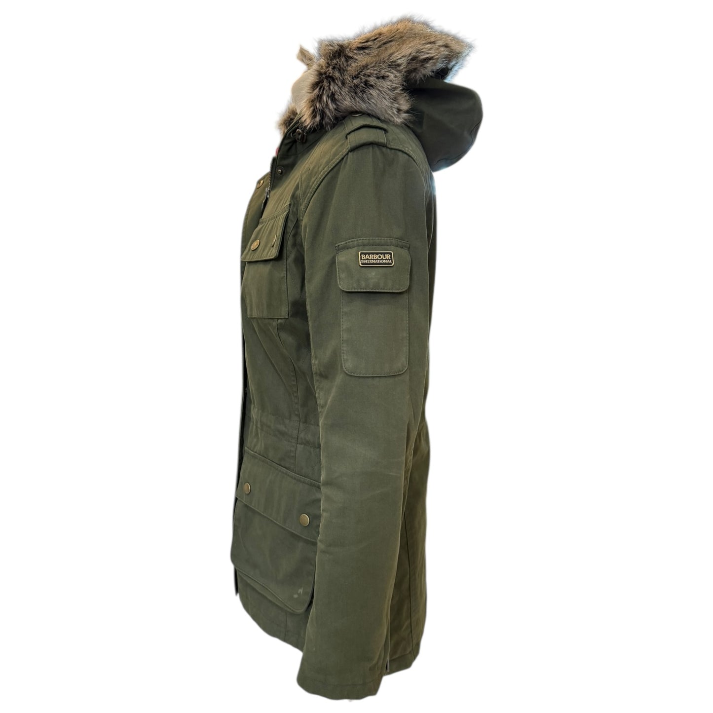 Barbour Khaki Waterproof Parka - 8