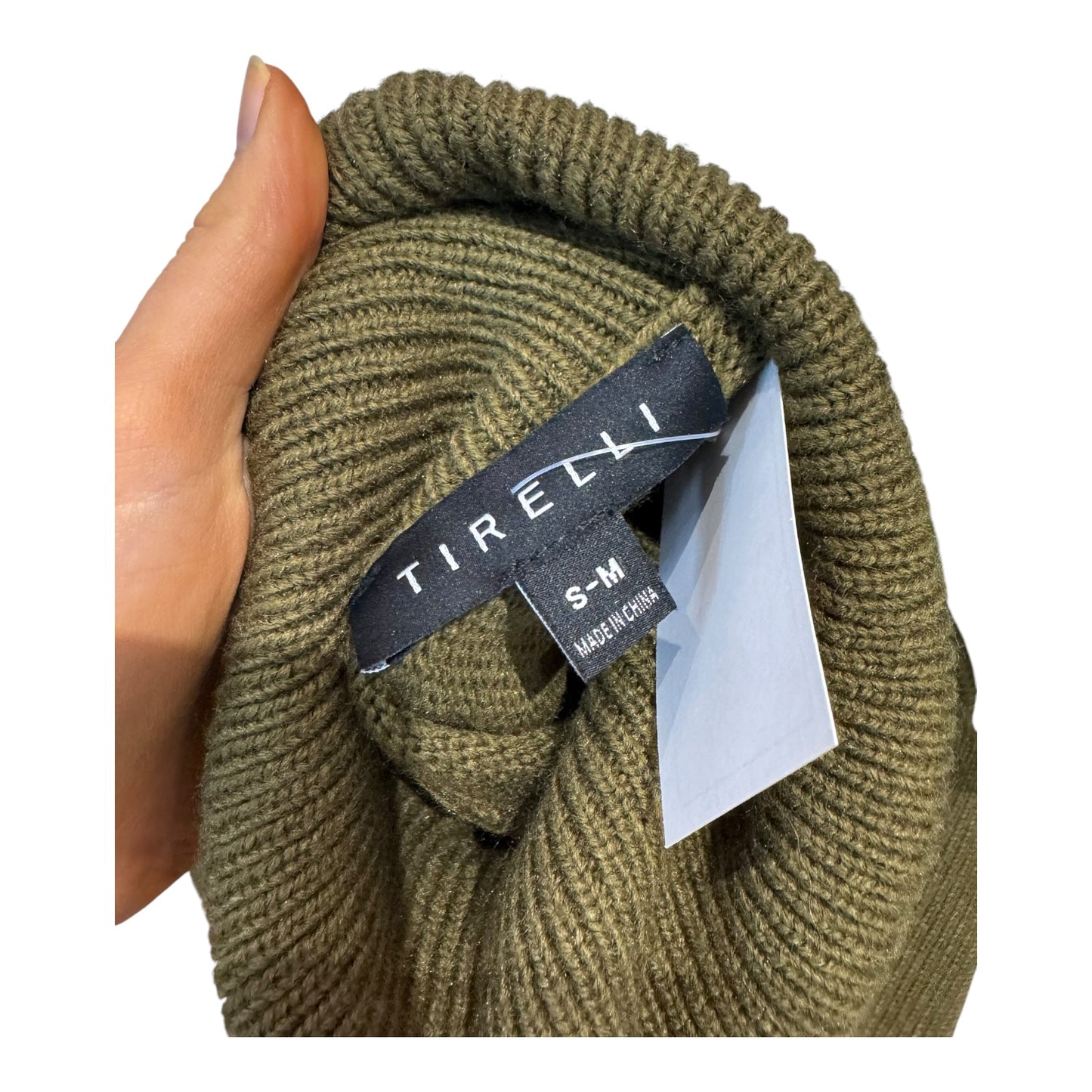Tirelli Khaki Splatter Print Knit - 12/14