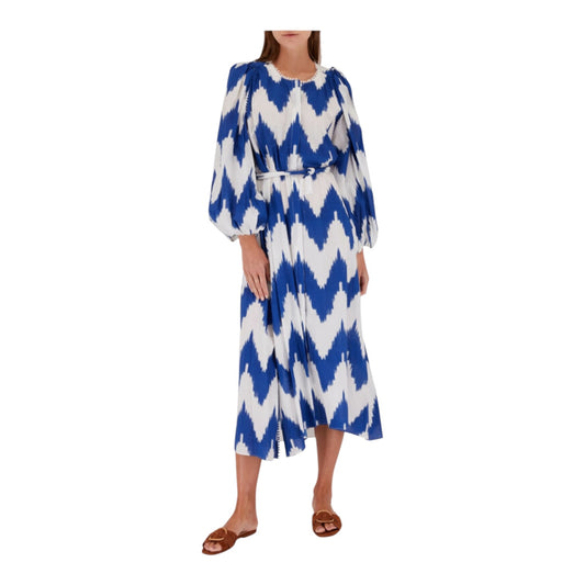 Dorothee Schumacher Blue Long Sleeve Dress - 14