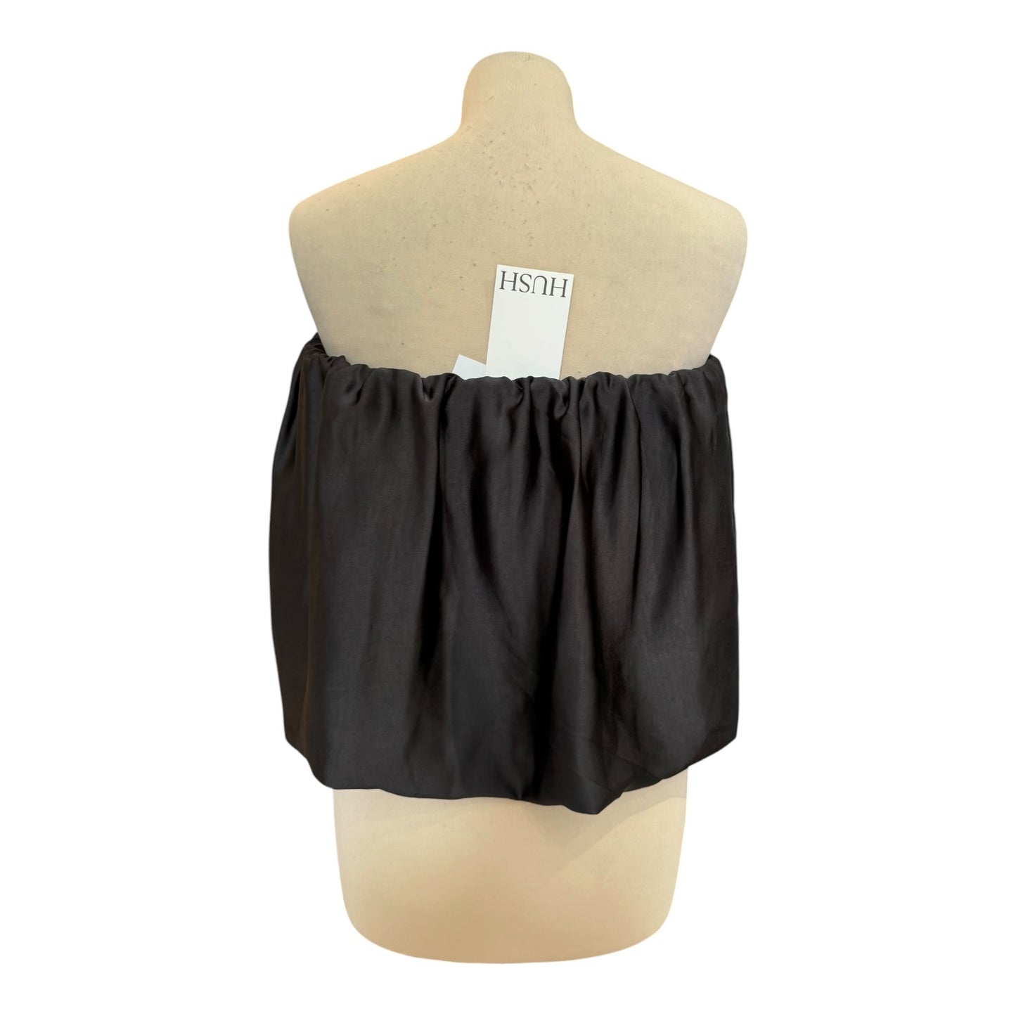 Hush Black Lexia Strapless Top - 8 - NEW