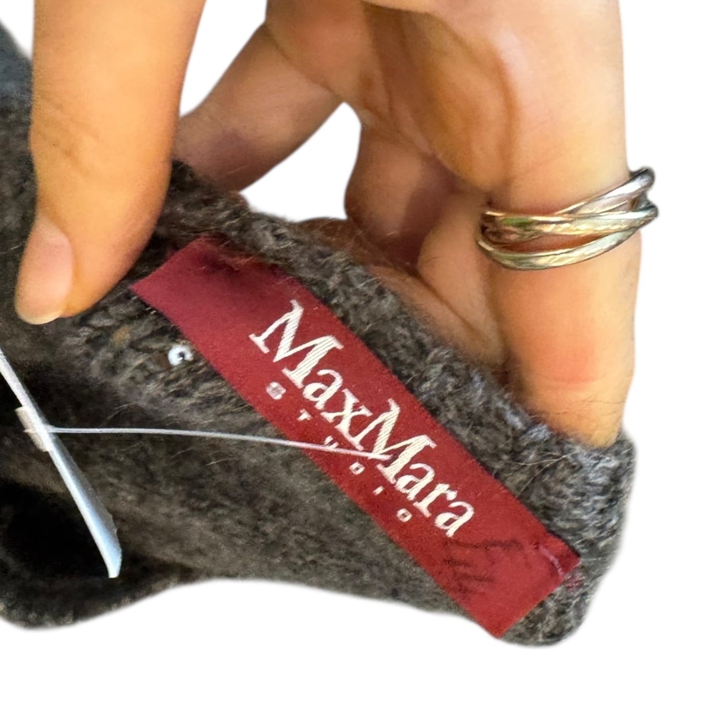 Max Mara Grey Sequin Sweater - 10/12