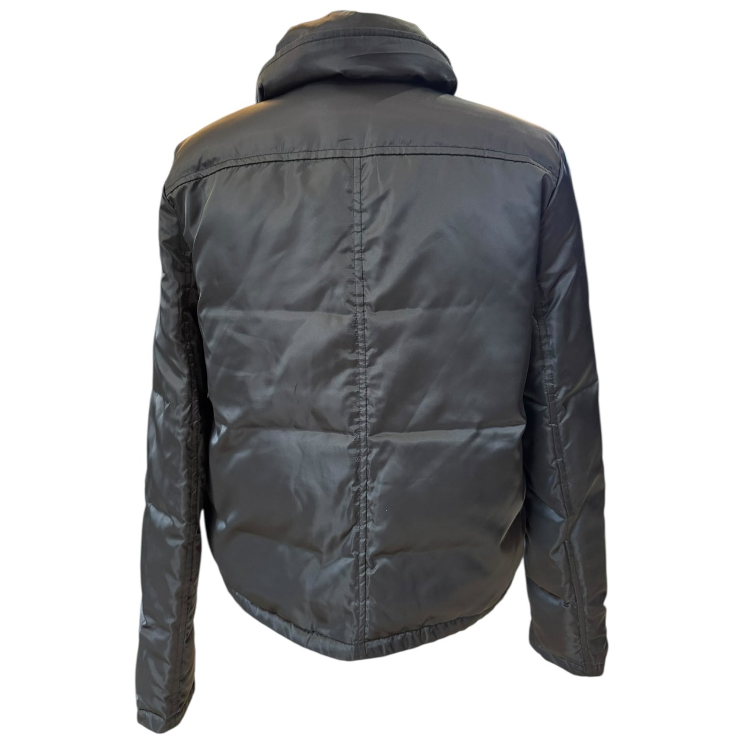 Armani Jeans Black Puffer Reversible Jacket - 10