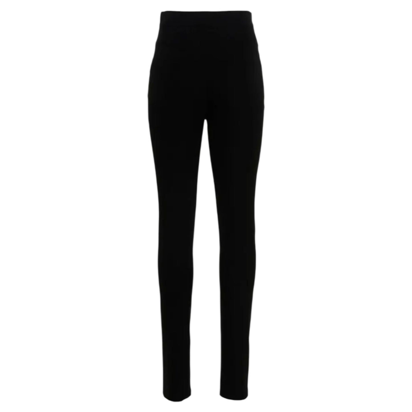Balmain Black Wool Tapered Tailored Trousers - 10