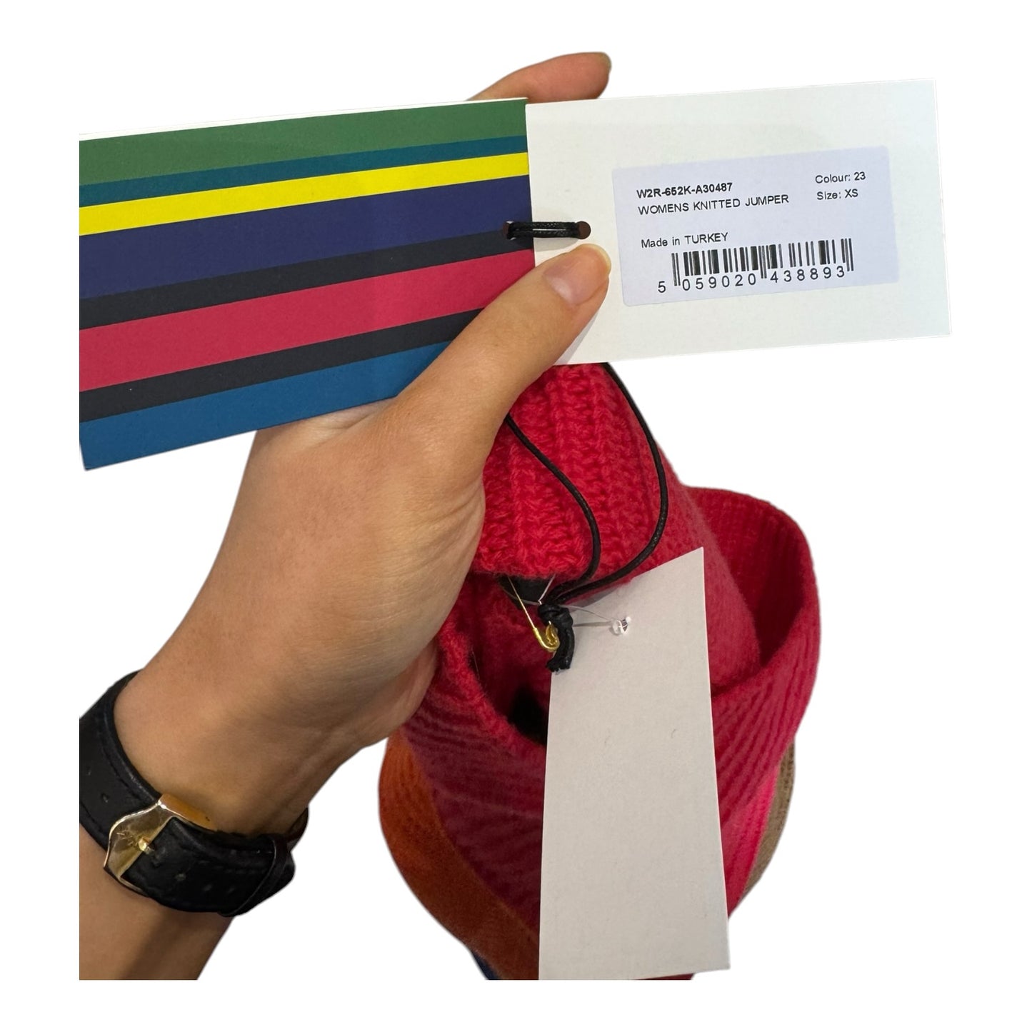 Paul Smith Colourblock Jumper - 10 - NEW