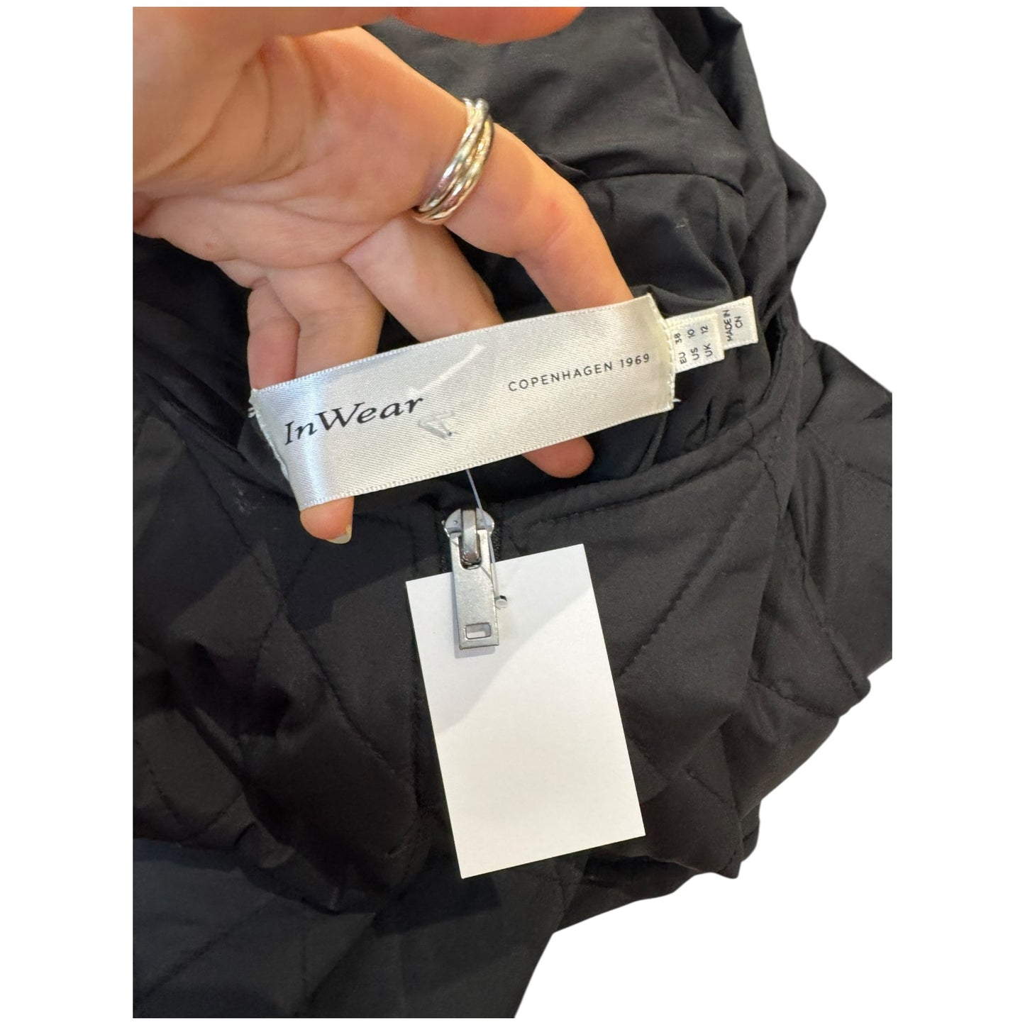 InWear Black Hooded Gilet - 10