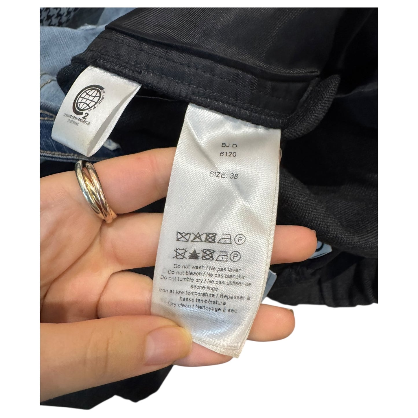 Ganni Grey Wool Blend Maxi Skirt - 10