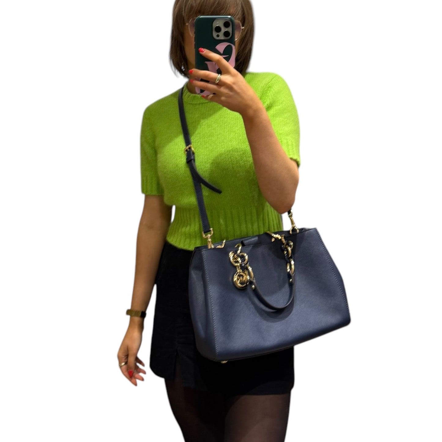 Michael Kors Navy Bag