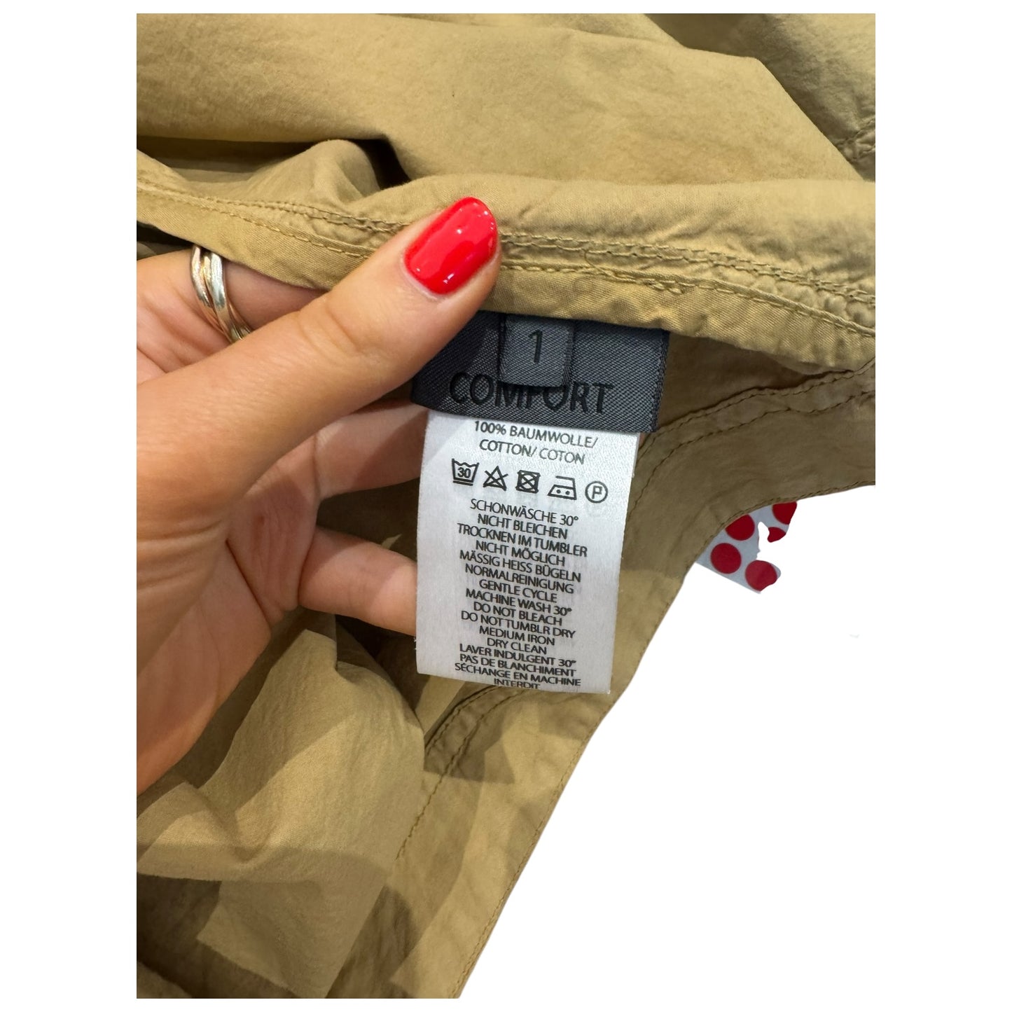 Oska Camel Raincoat - 12/14