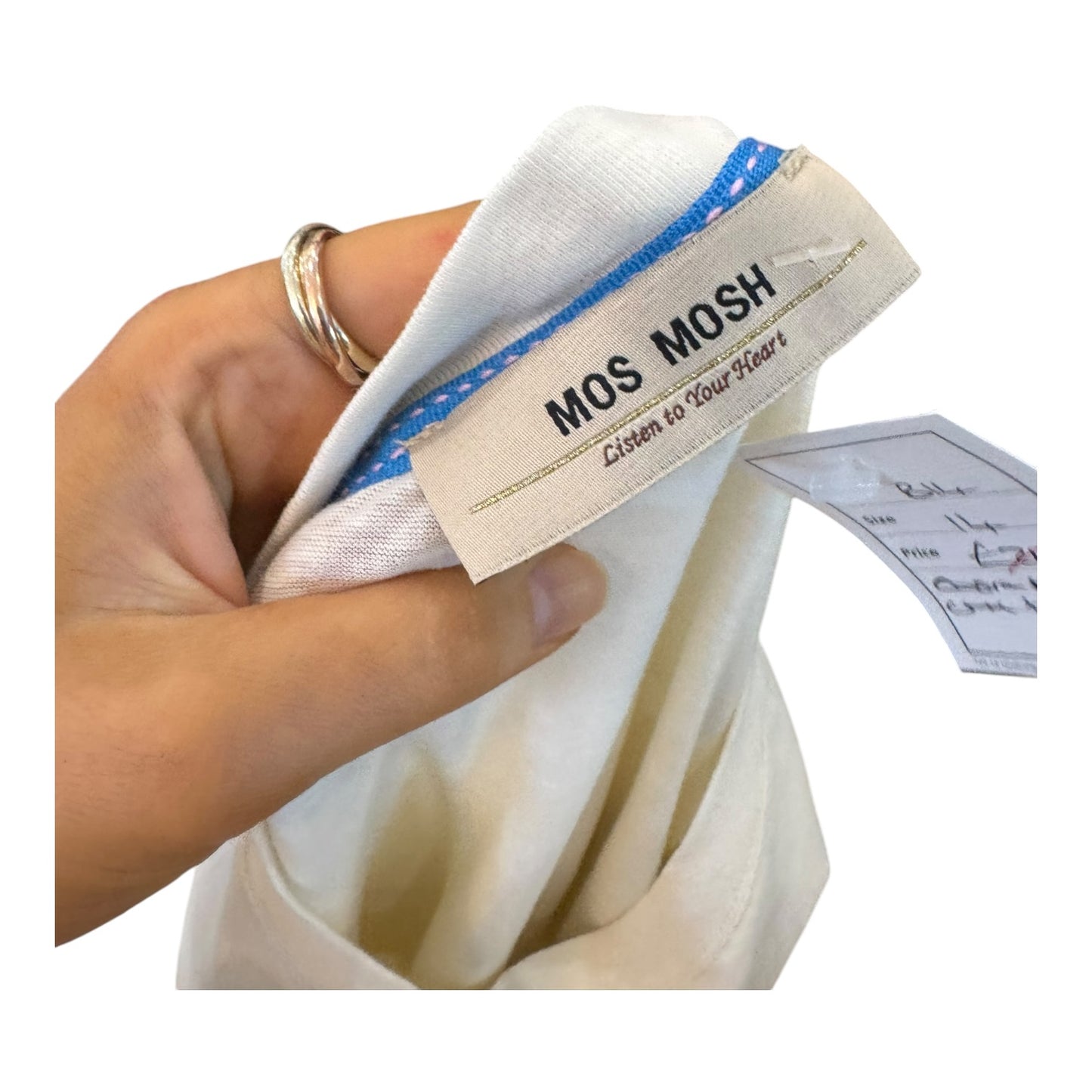 Mos Mosh Cane Cotton and Linen Tee - 14