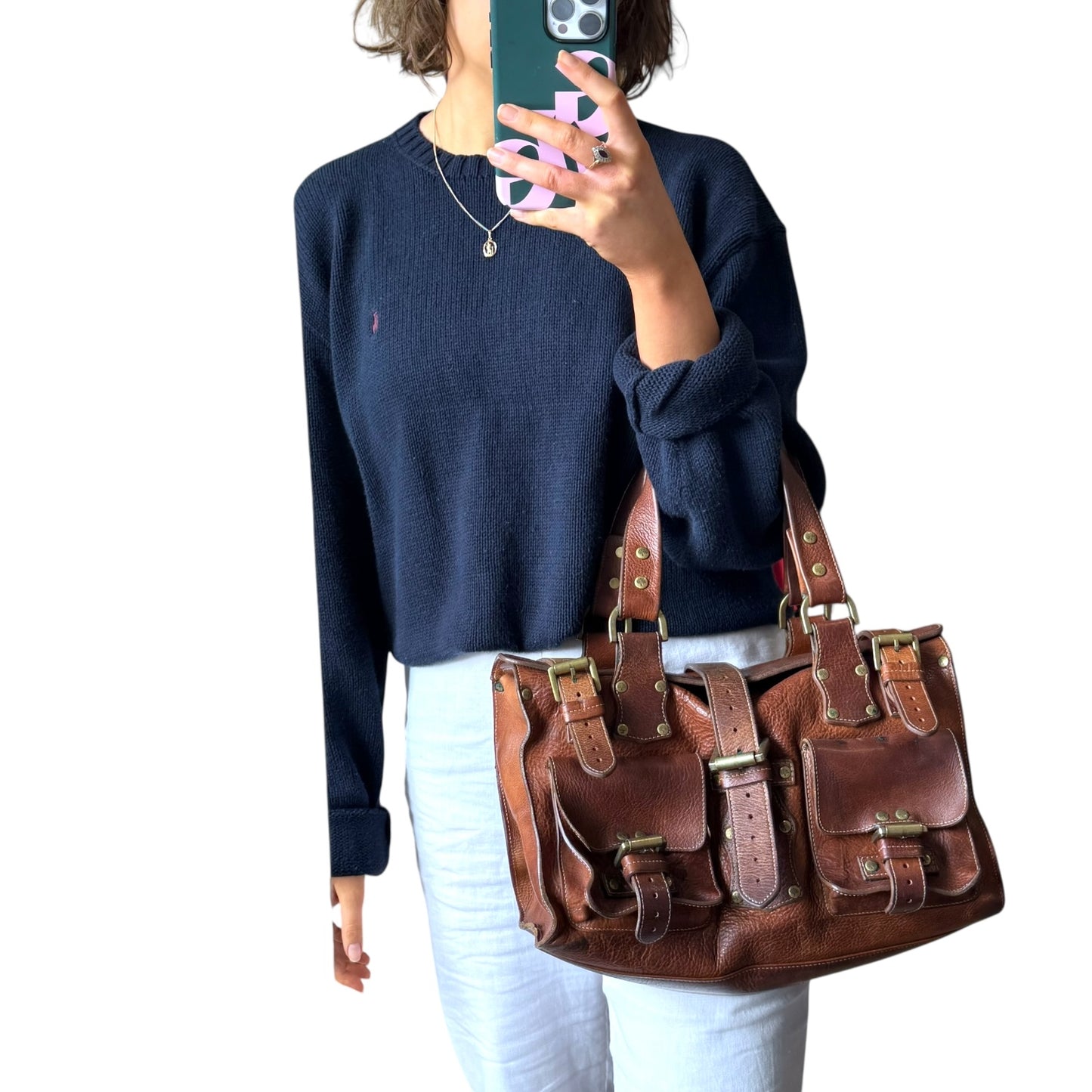 Mulberry Roxanne Brown Bag