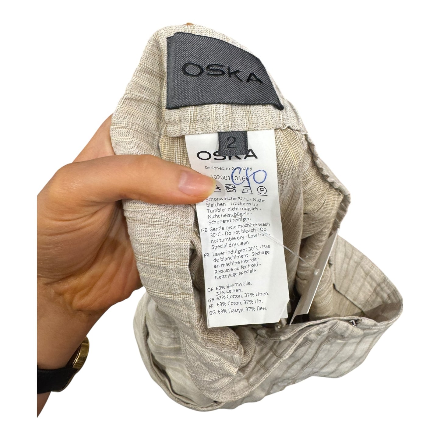 Oska Beige Trousers - 12