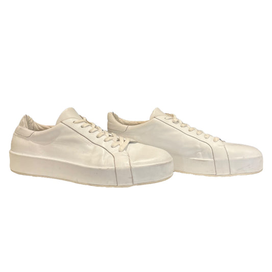 Jil Sander White Leather Trainers - 7