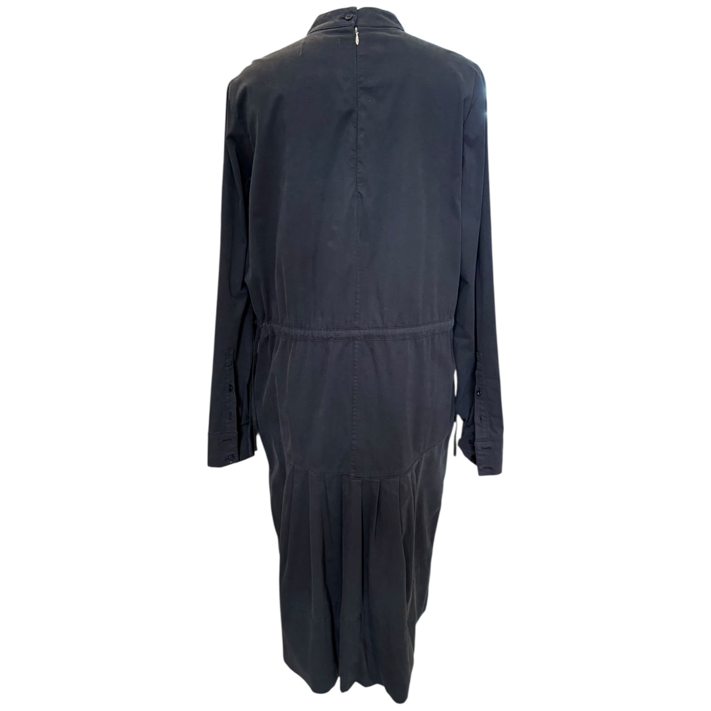 YMC Black Temple Stretch Cotton Dress - 12
