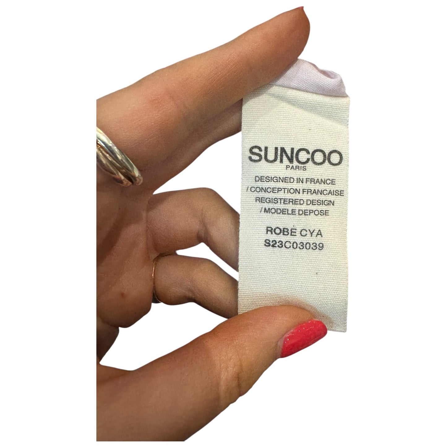 Suncoo Open Back Maxi Dress - 8 - NEW