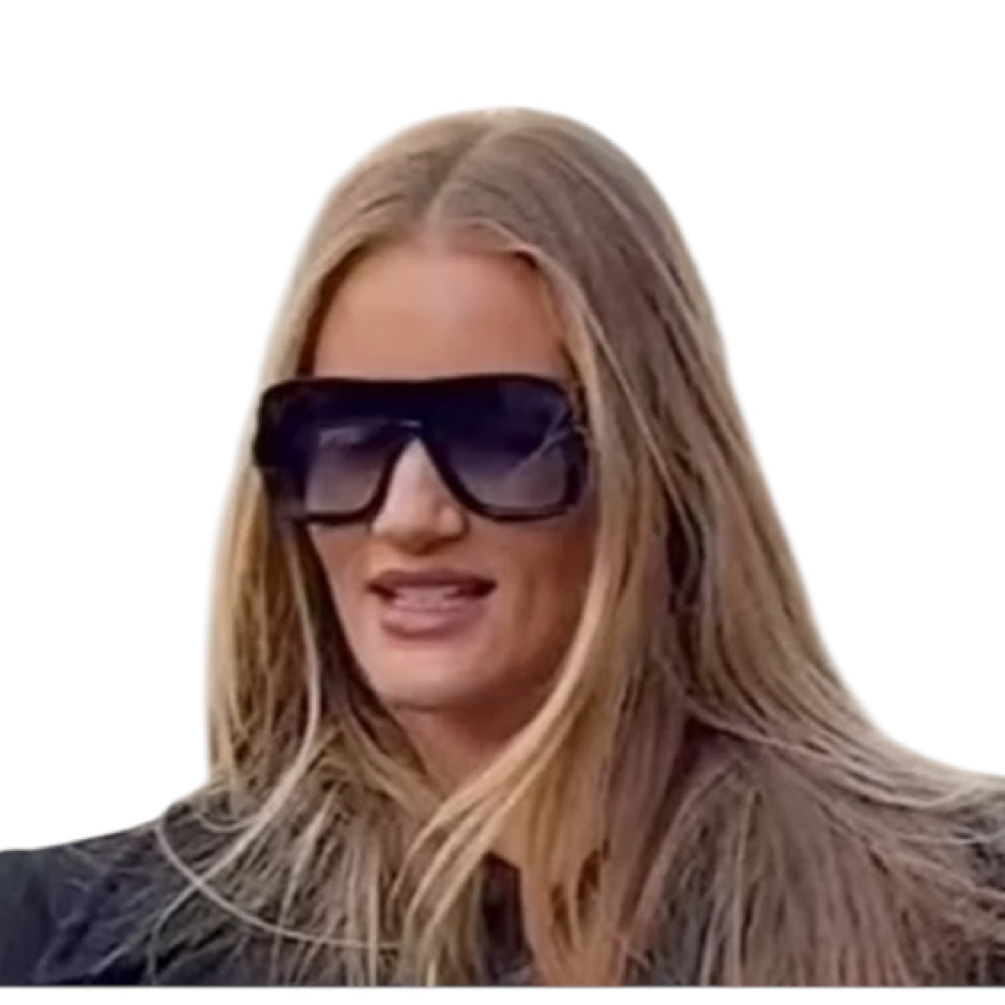 Victoria Beckham Black Oversized Sunglasses VB673S 001