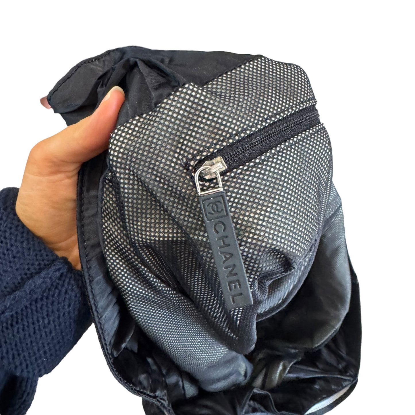 Chanel Black Gym Bag