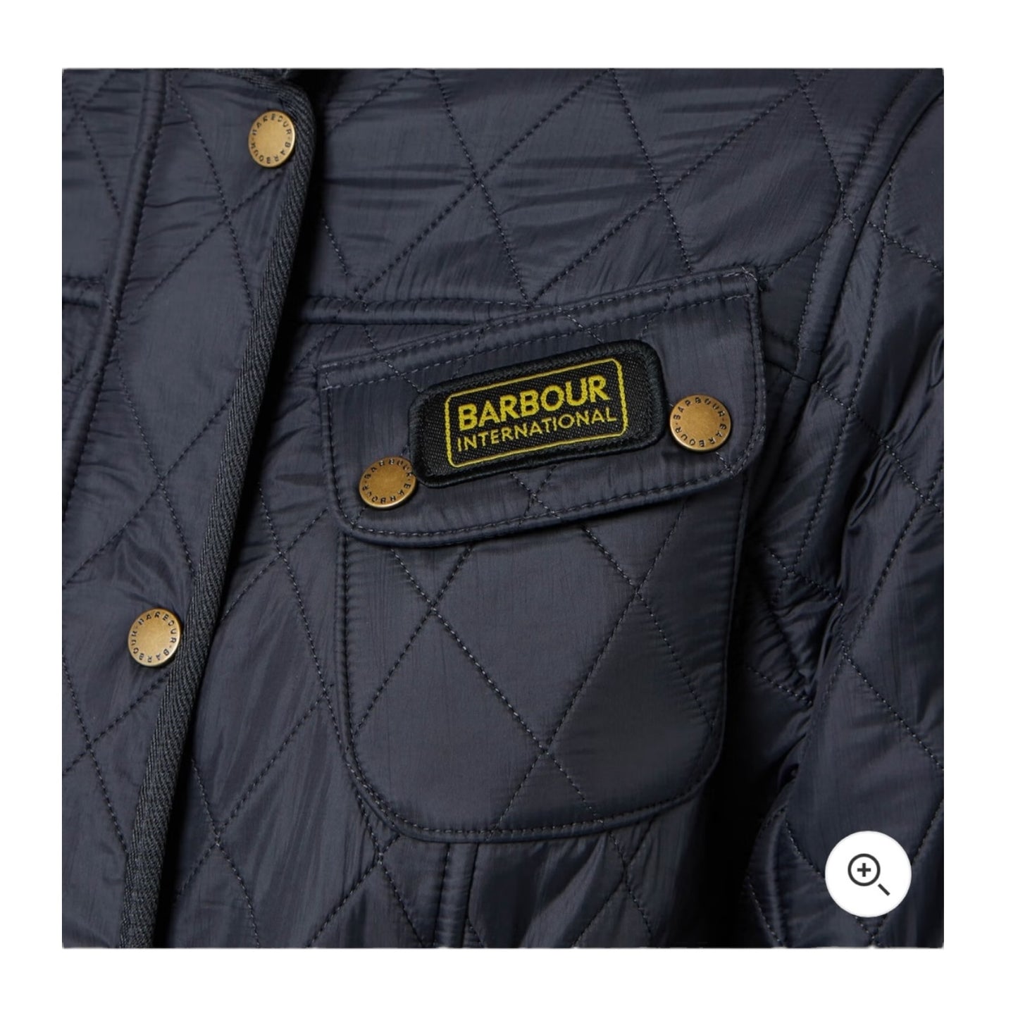 Barbour Navy Women's Polarquilt Jacket - 12