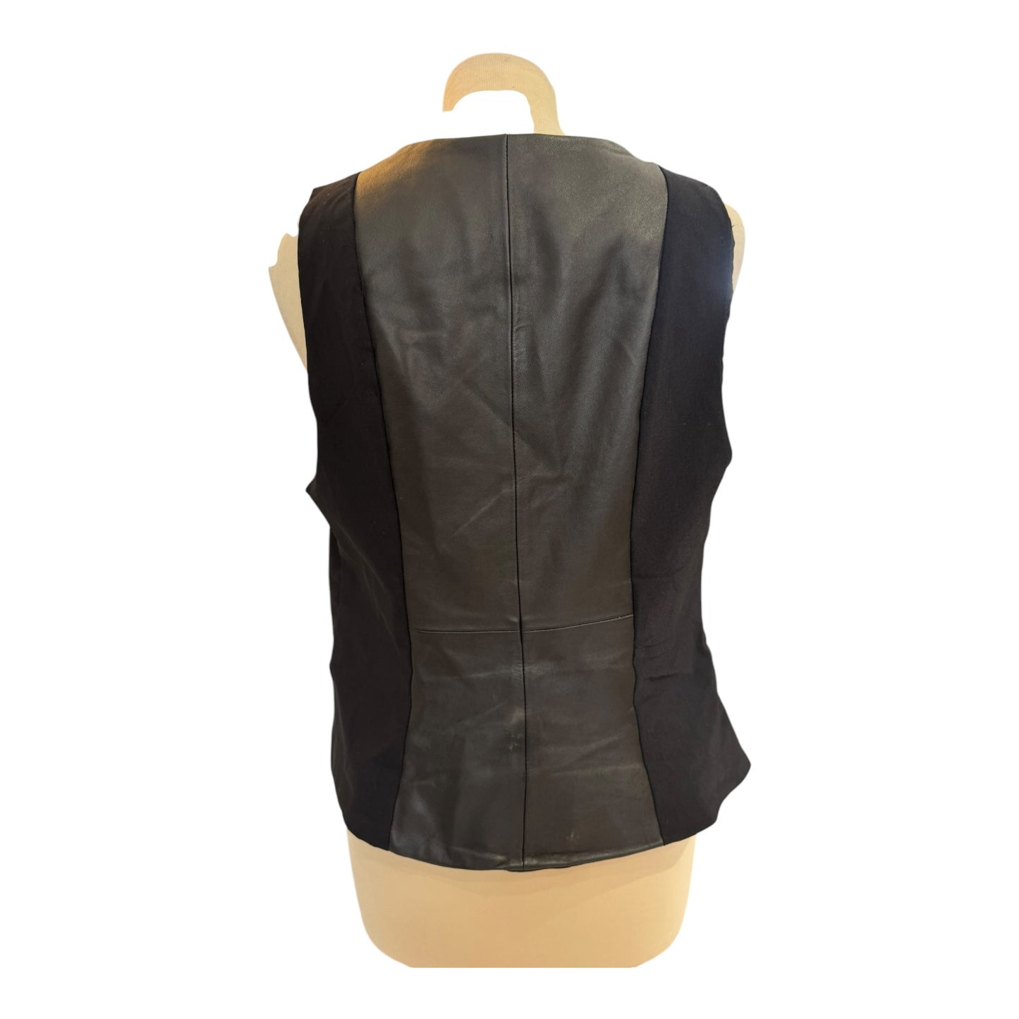 Papucei Leather and Fabric Waist Coat - 10