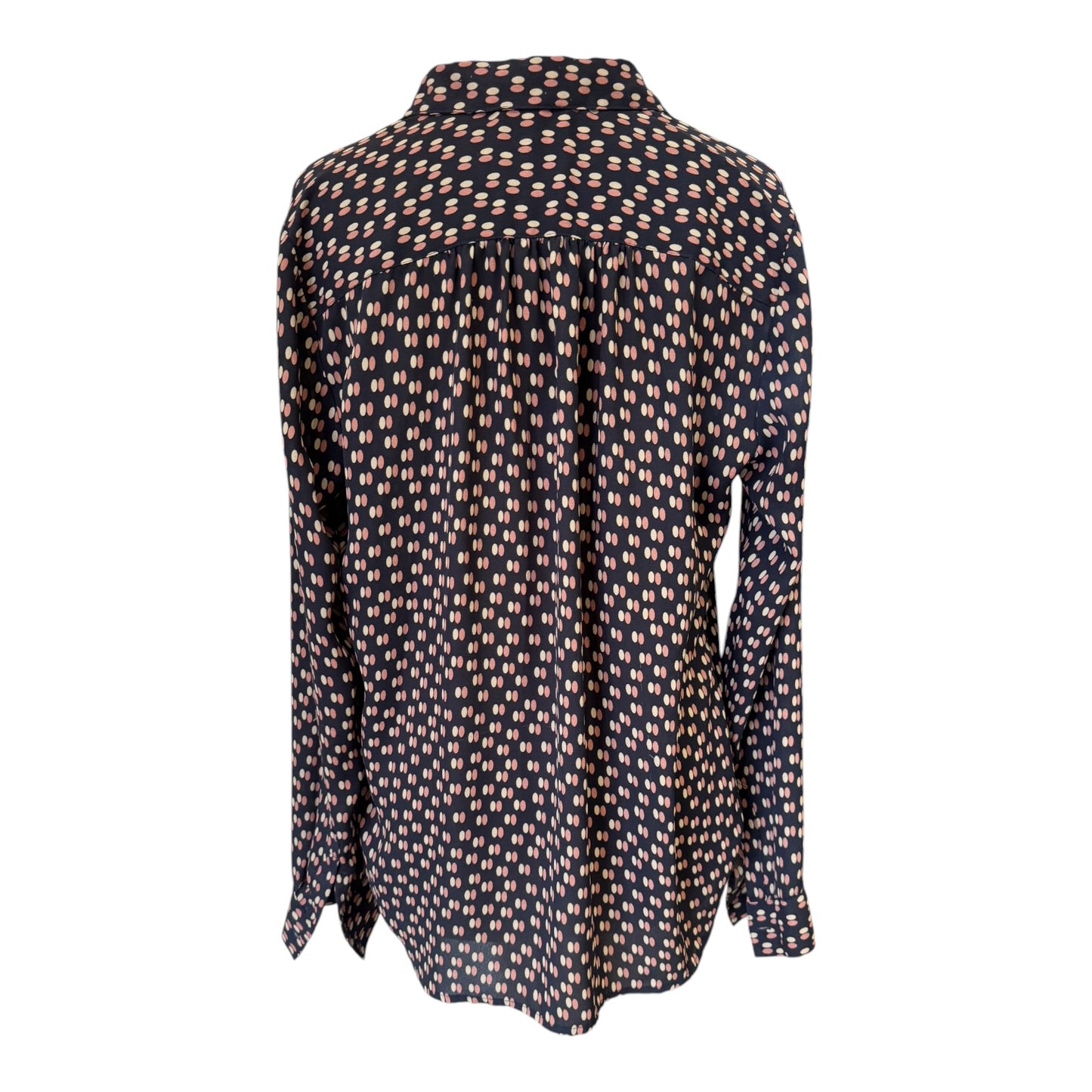 Day Birger Mikkelson Navy Spot Blouse - 12