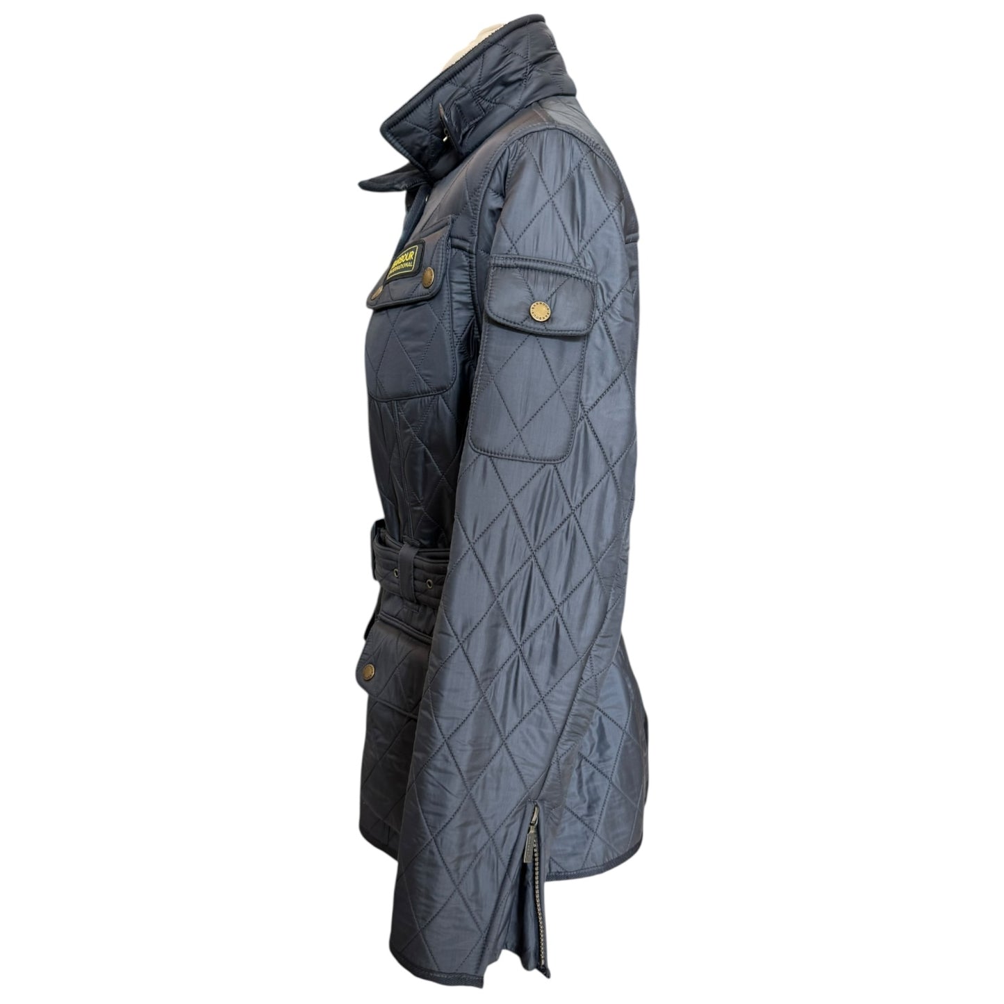 Barbour Navy Women's Polarquilt Jacket - 12