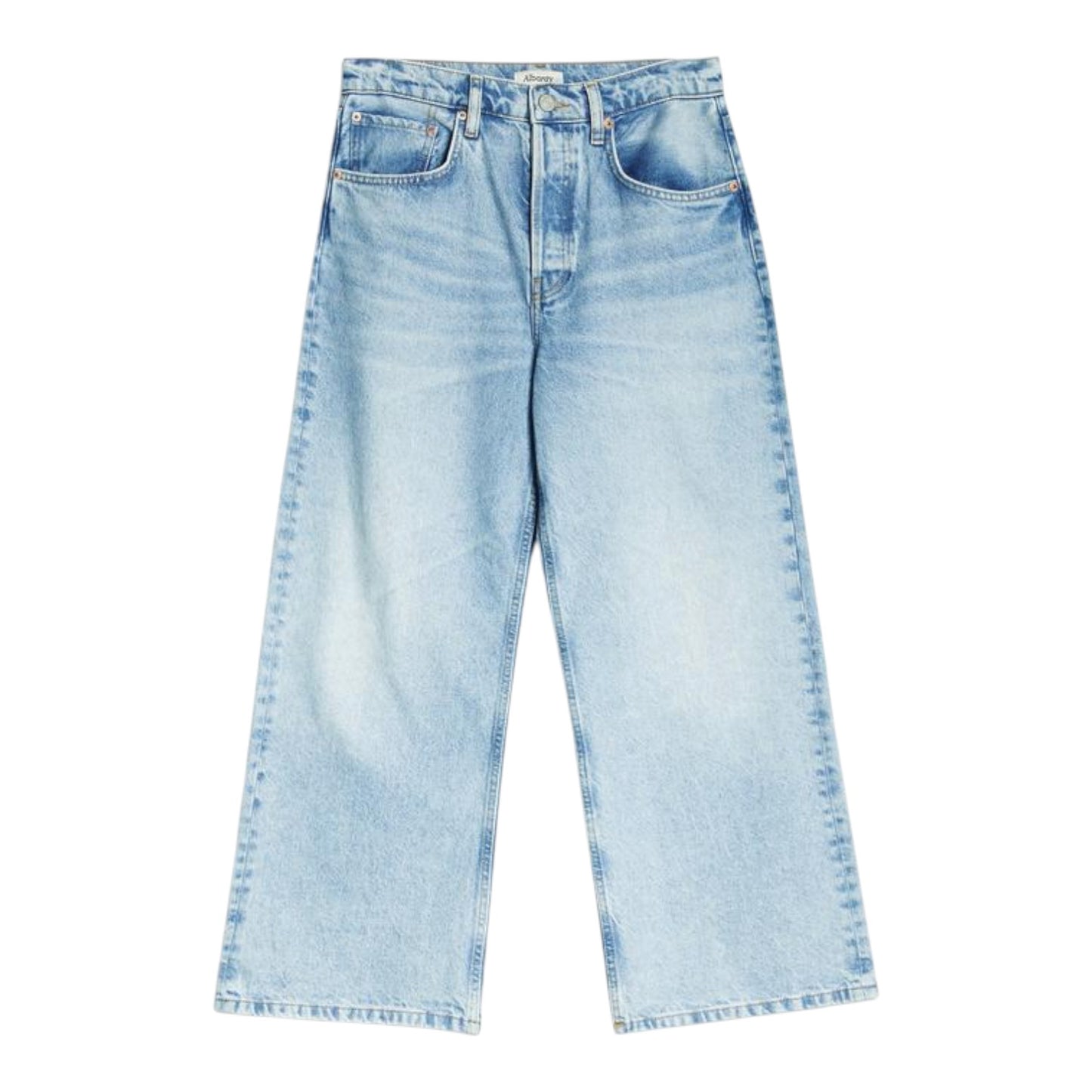 Albaray Organic Cotton Cropped Jeans - 16