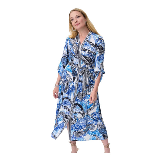 Joseph Ribkoff Paisley Print Press - 12