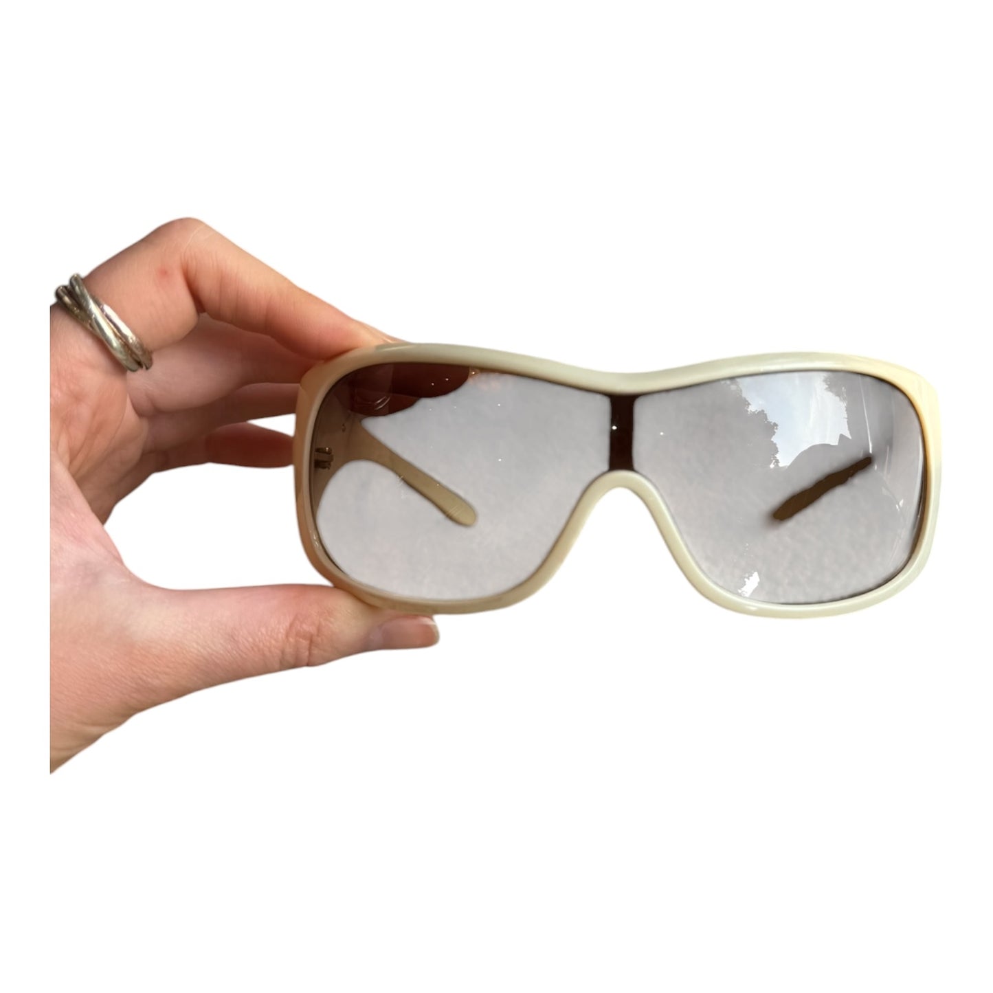 Prada Cream Sunglasses