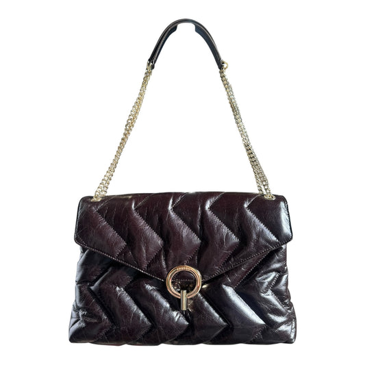Sandro Yza Bag in Chocolate Brown