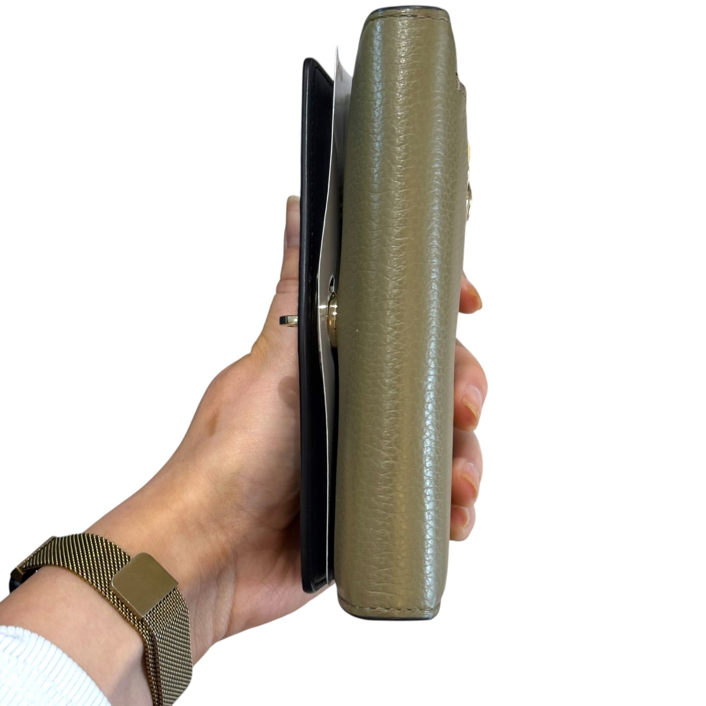 Mulberry Darley Wallet in Summer Khaki - NEW