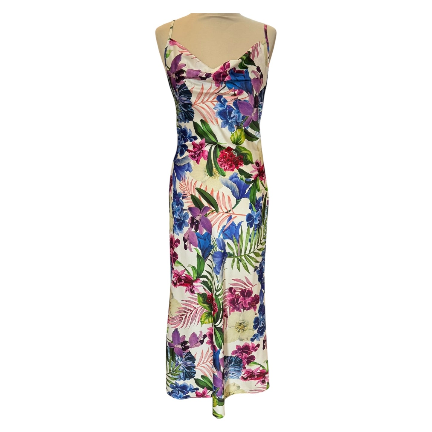 Guess Akilina Dress in Tropical Print - 8