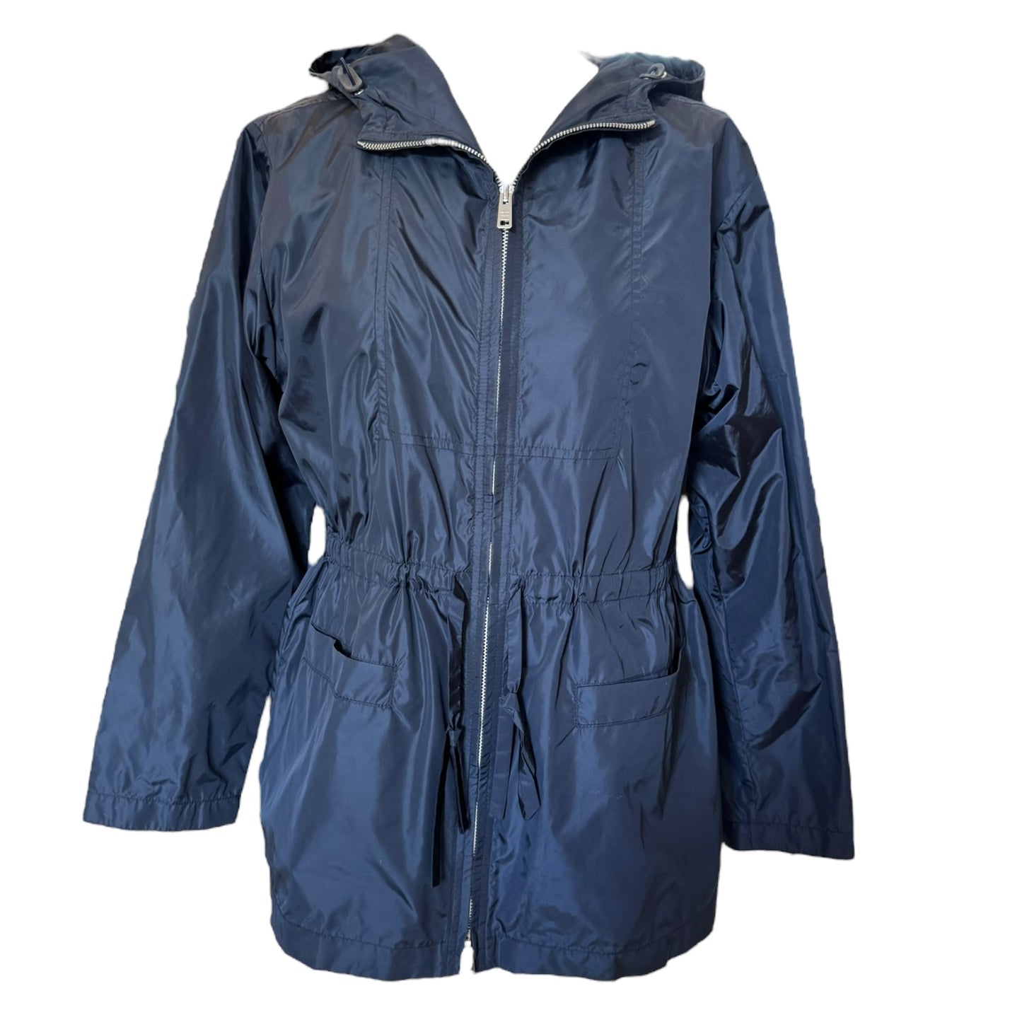 Prada Navy Raincoat - 12