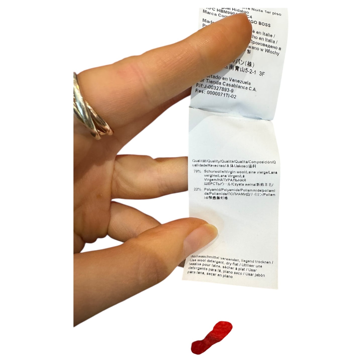 Boss Red Chunky Polo Neck Jumper - 12