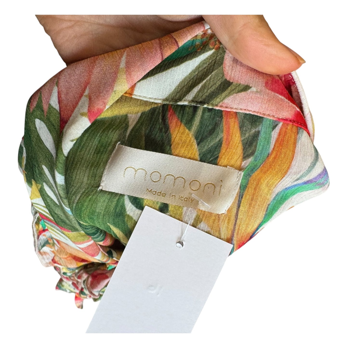 Momoni Floral Ruffle Shirt - 16