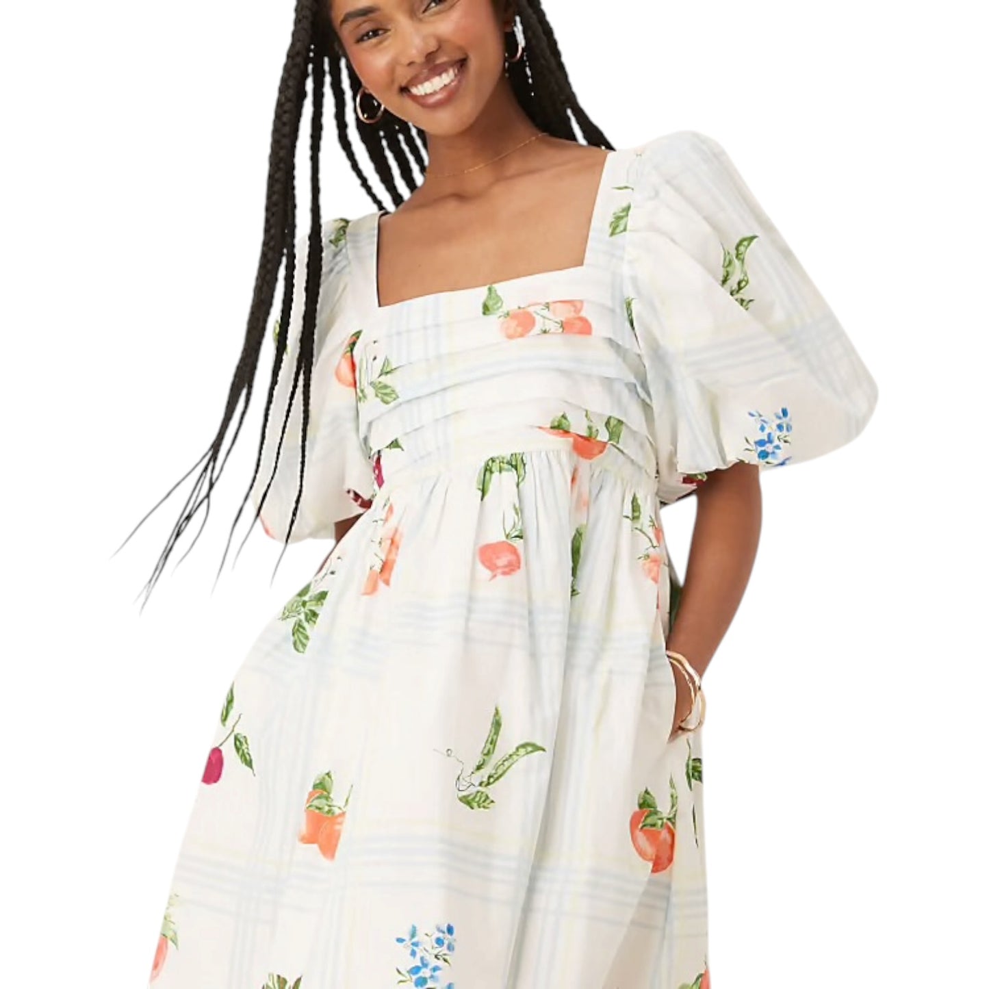 Nobody's Child Nova Puff Sleeve Mini Dress - 10